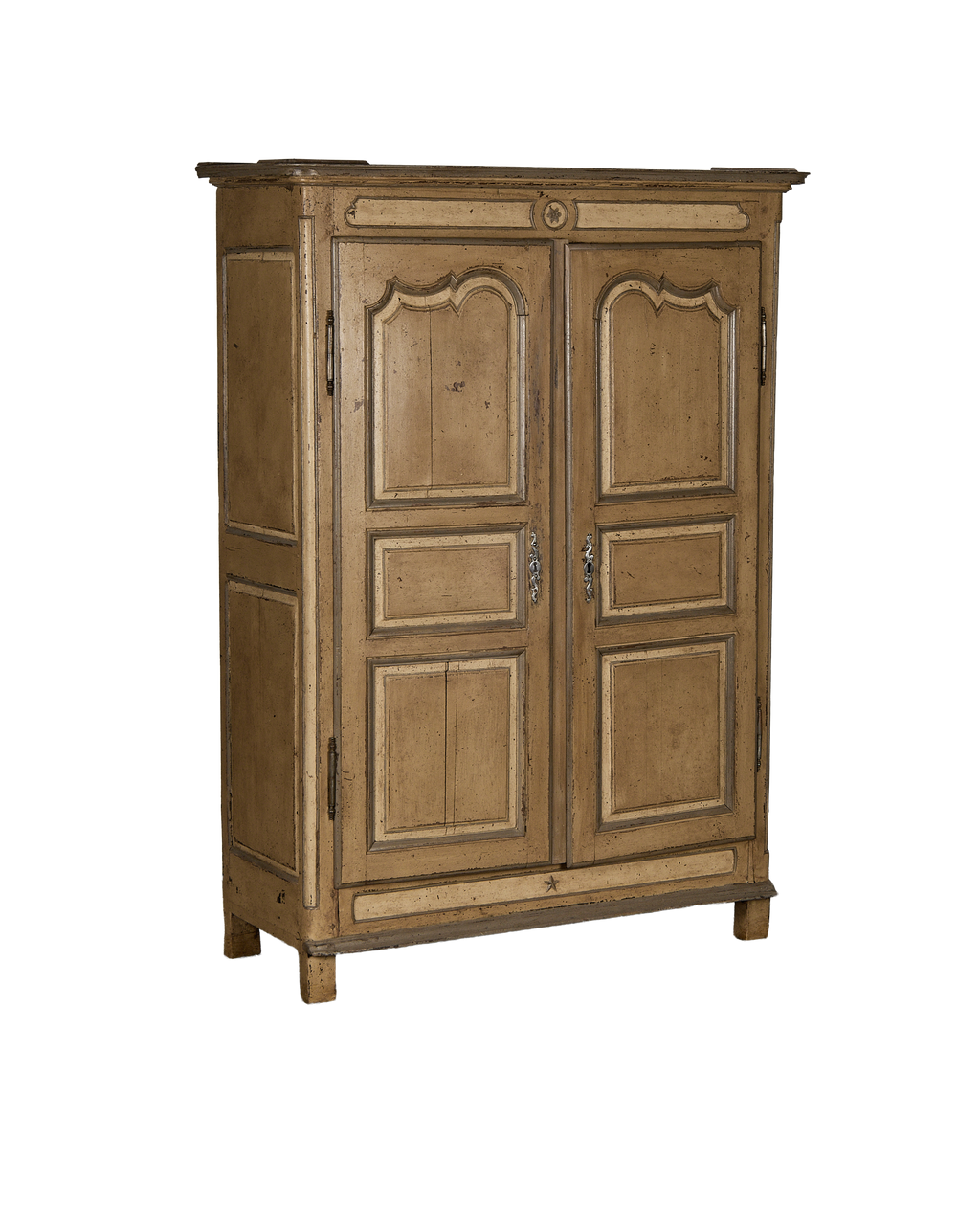 Olive Ateliers - Painted Wood Armoire