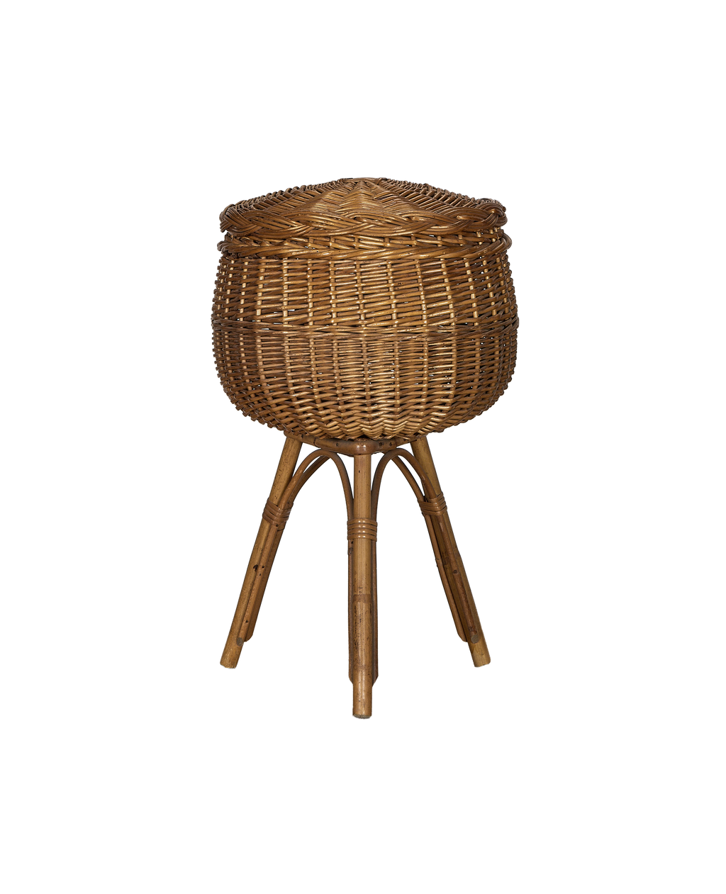 Olive Ateliers - Rattan Storage Pot