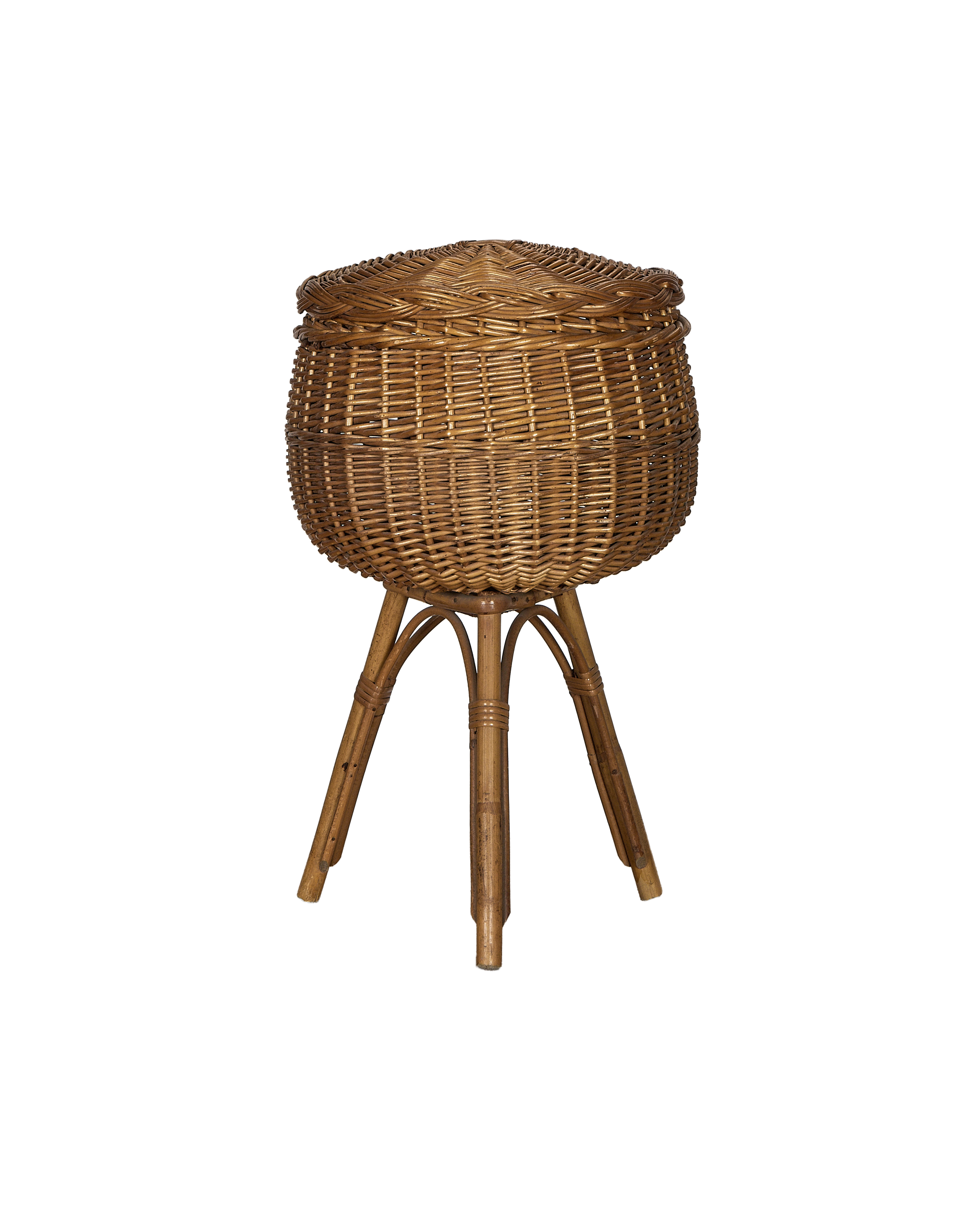 Olive Ateliers - Rattan Storage Pot