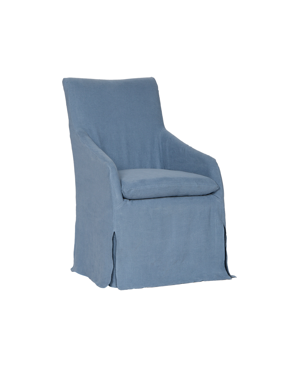 Olive Ateliers - Emma Slipcover Dining Chair - Cornflower