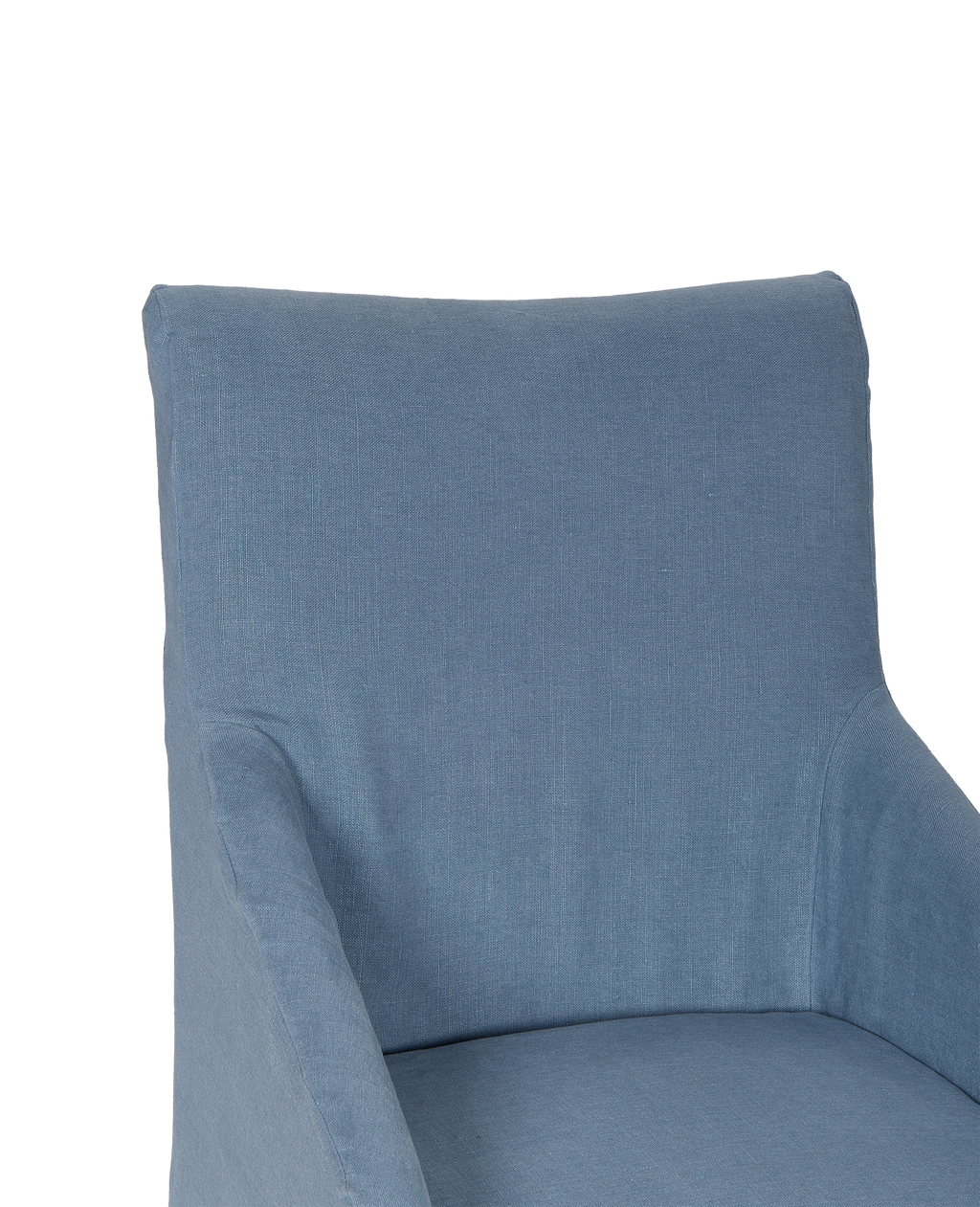 Olive Ateliers - Emma Slipcover Dining Chair - Cornflower