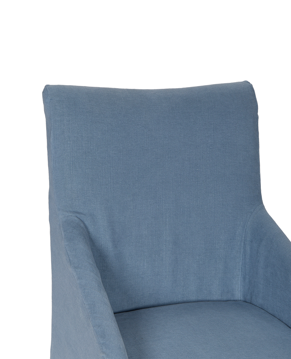 Olive Ateliers - Emma Slipcover Dining Chair - Cornflower