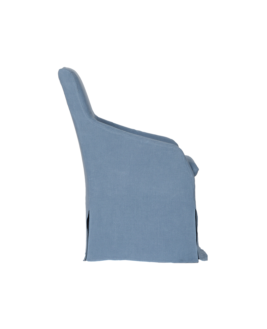 Olive Ateliers - Emma Slipcover Dining Chair - Cornflower