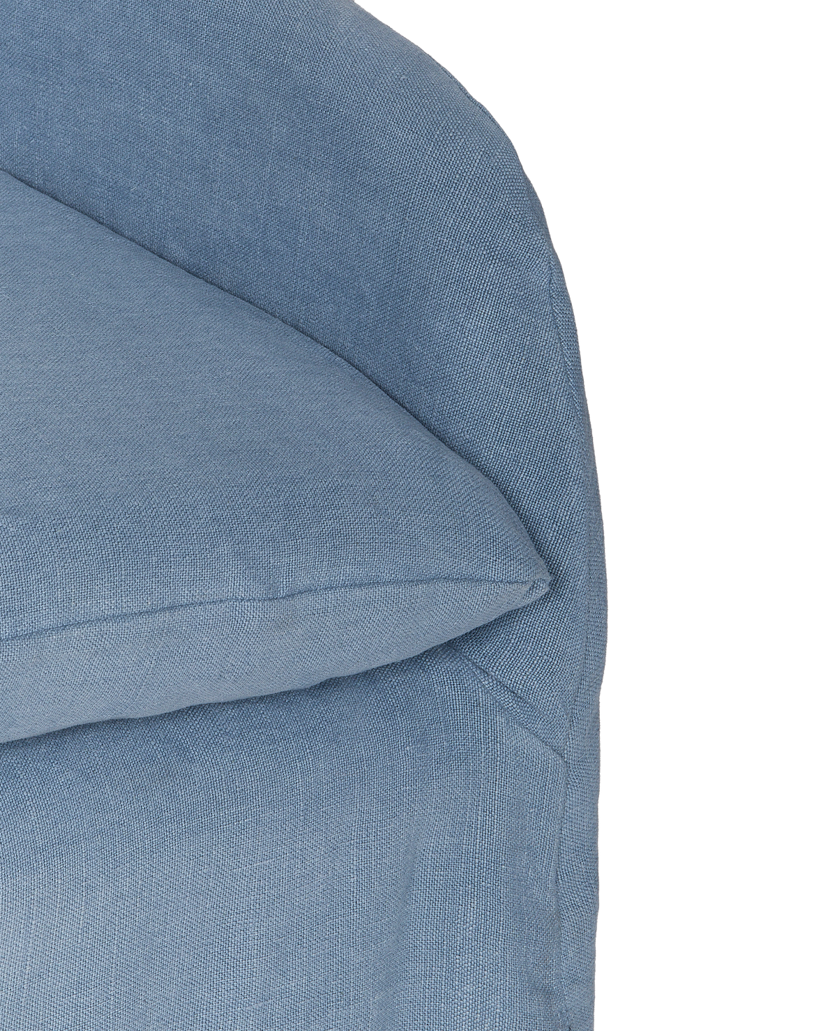 Olive Ateliers - Emma Slipcover Dining Chair - Cornflower