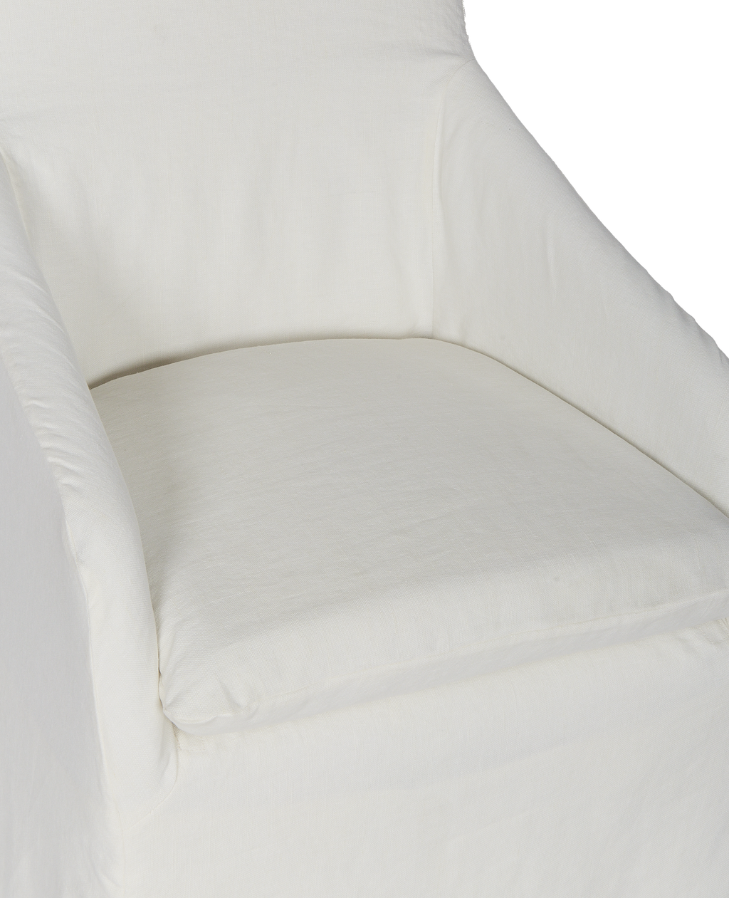 Olive Ateliers - Emma Slipcover Dining Chair - Ivory