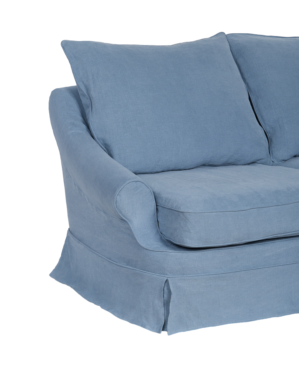 Olive Ateliers - Maud Slipcover Sofa - Cornflower