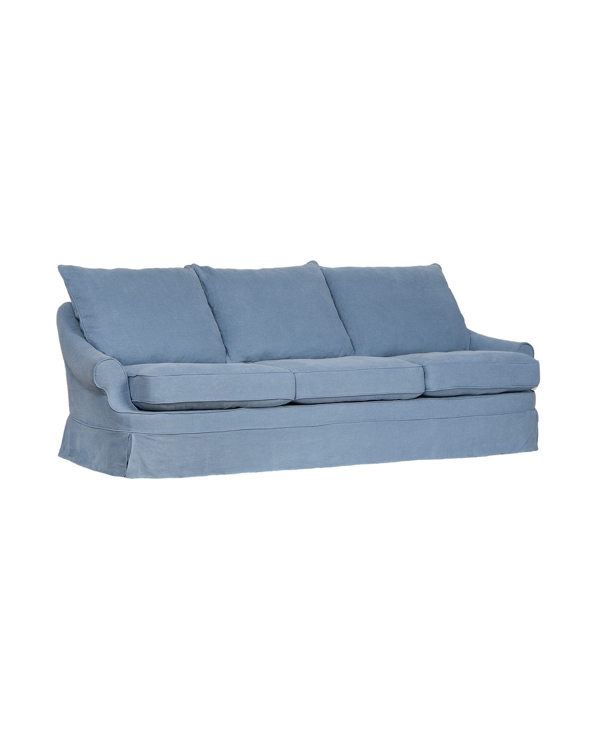Olive Ateliers - Maud Slipcover Sofa - Cornflower