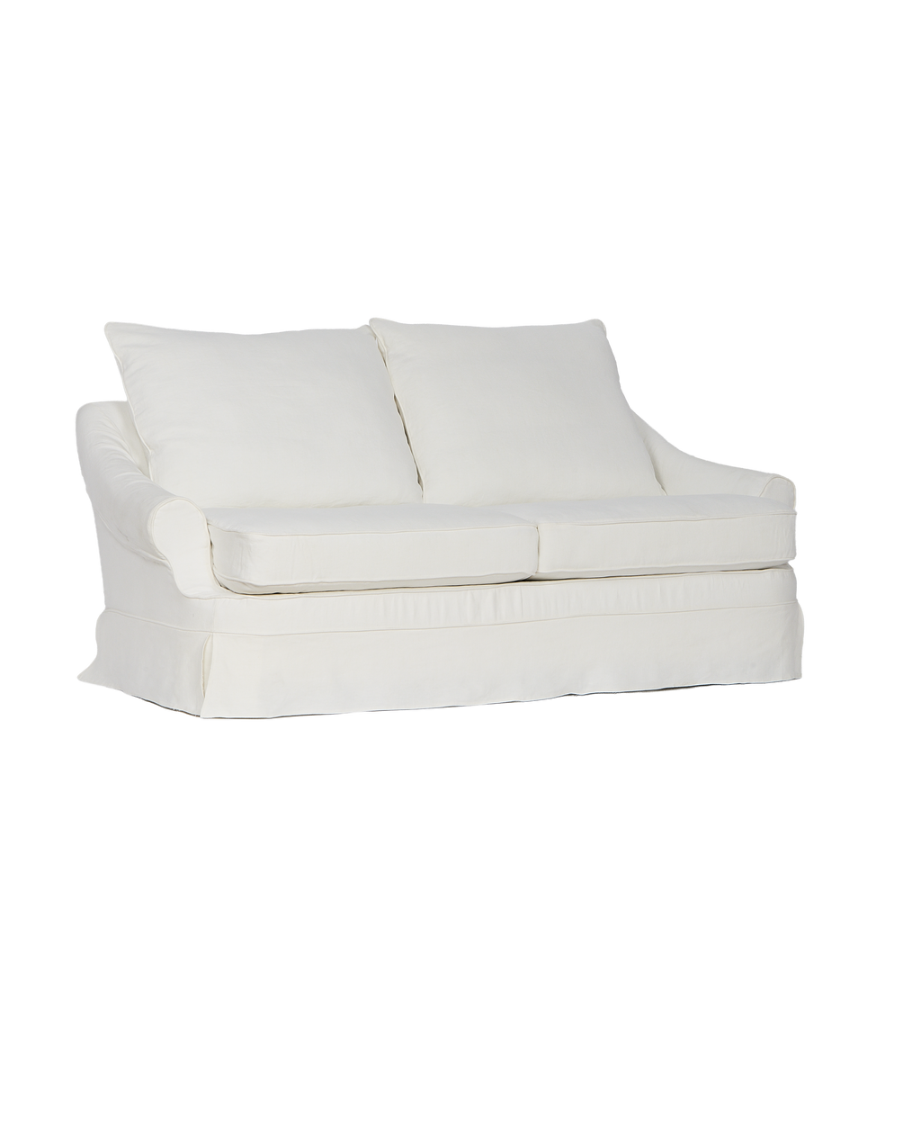 Olive Ateliers - Maud Slipcover Sofa - Ivory