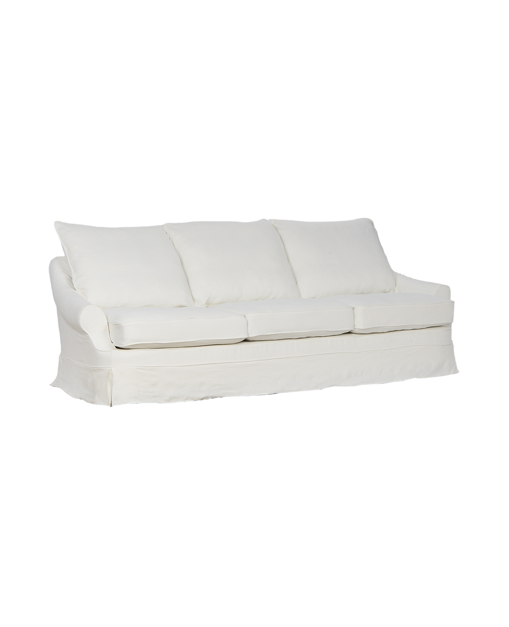 Olive Ateliers - Maud Slipcover Sofa - Ivory