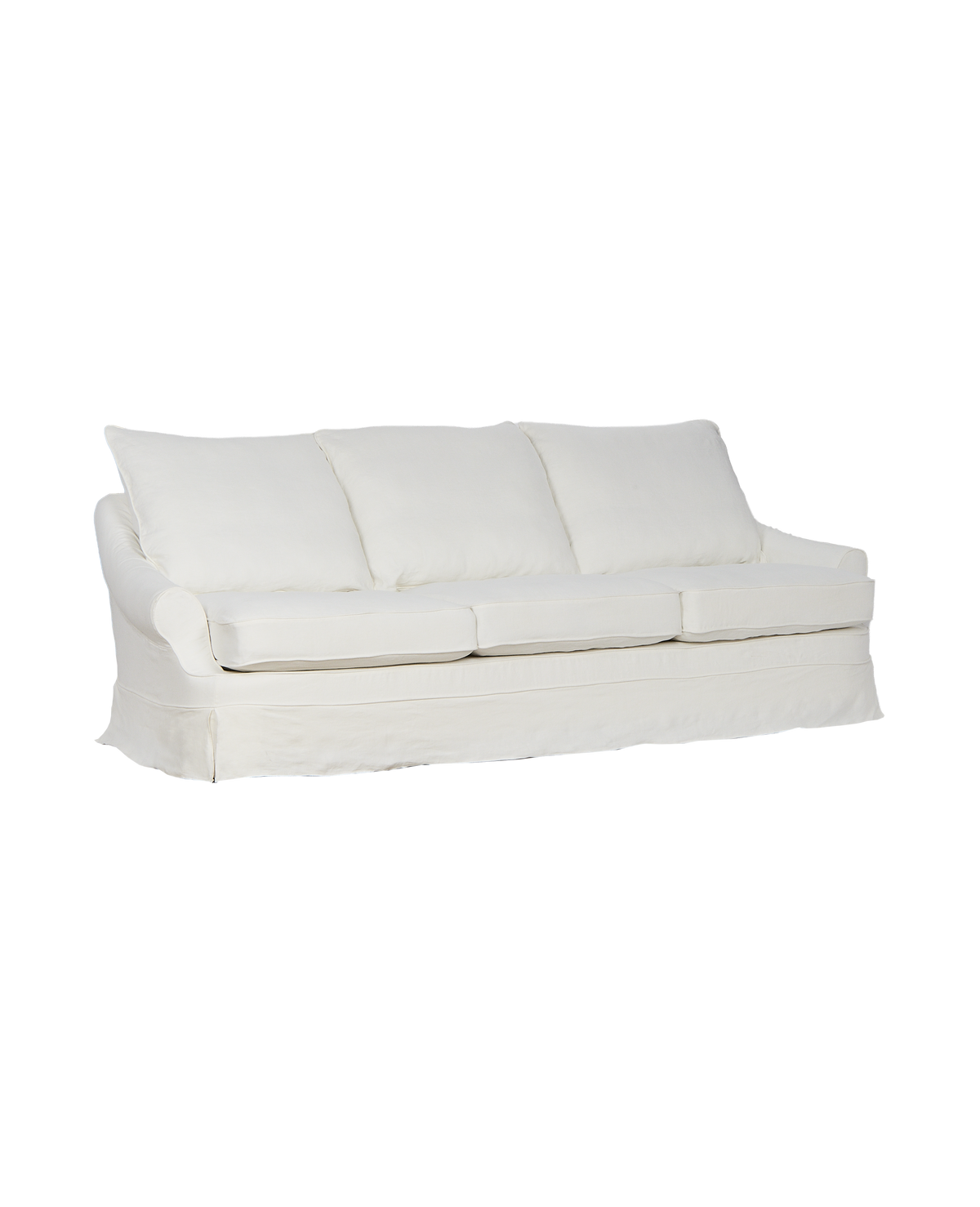 Olive Ateliers - Maud Slipcover Sofa - Ivory