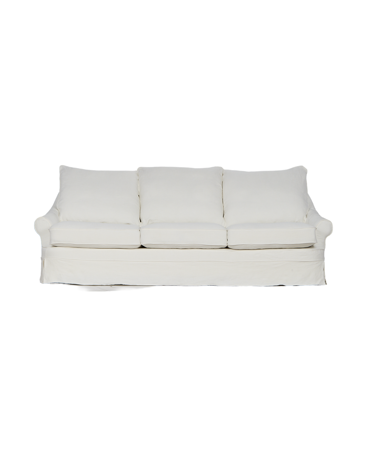 Olive Ateliers - Maud Slipcover Sofa - Ivory