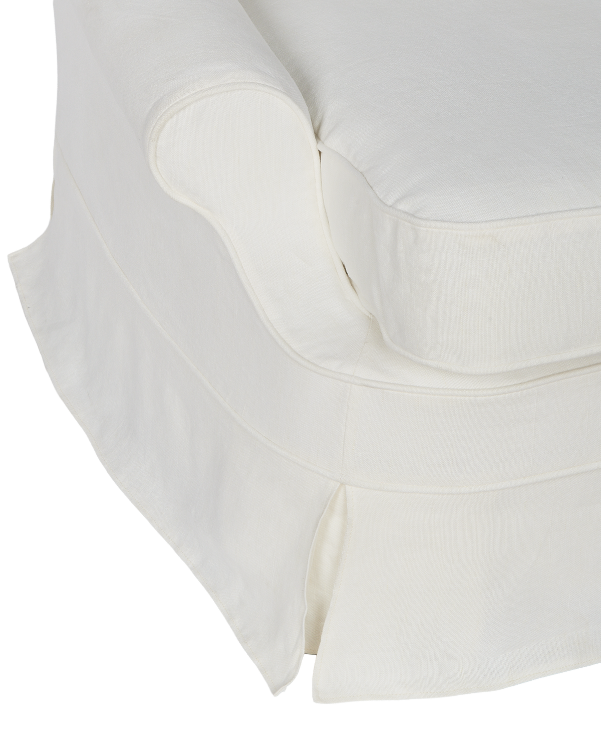 Olive Ateliers - Maud Slipcover Lounge Chair - Ivory
