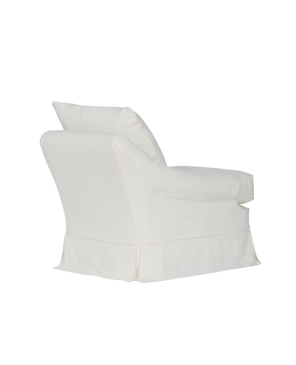 Olive Ateliers - Maud Slipcover Lounge Chair - Ivory