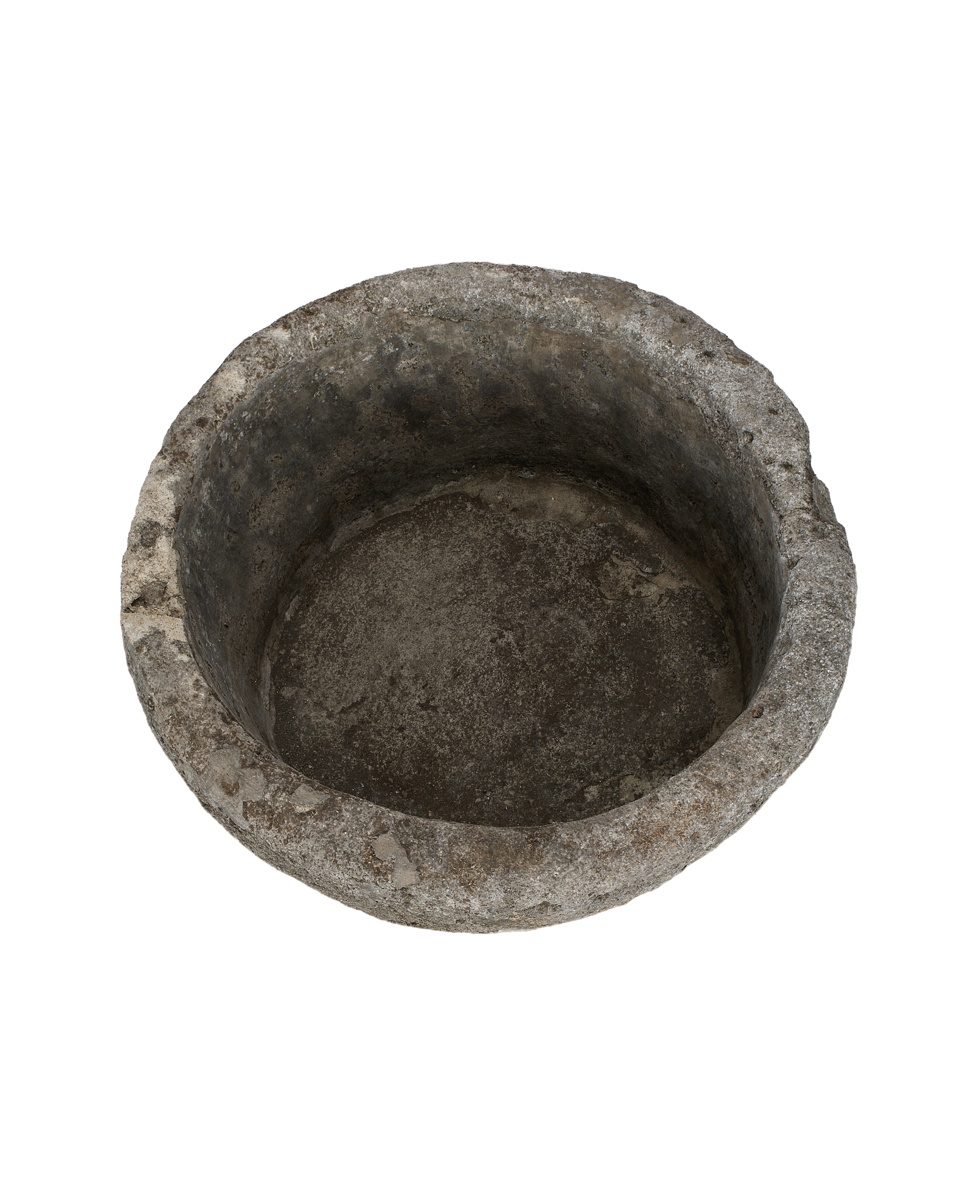Olive Ateliers - Limestone Trough - Round