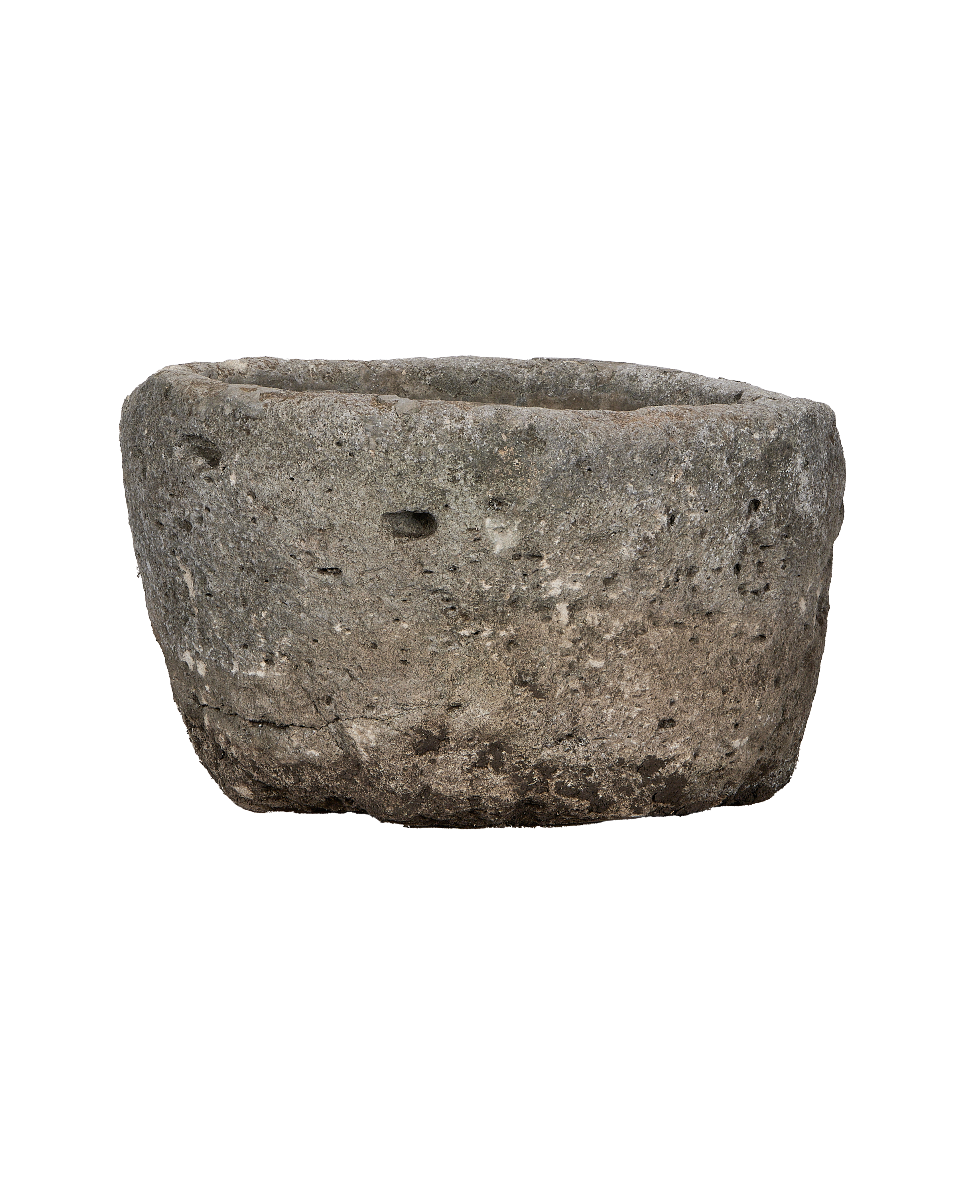 Olive Ateliers - Limestone Trough - Round