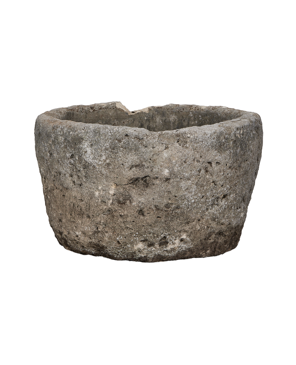 Olive Ateliers - Limestone Trough - Round