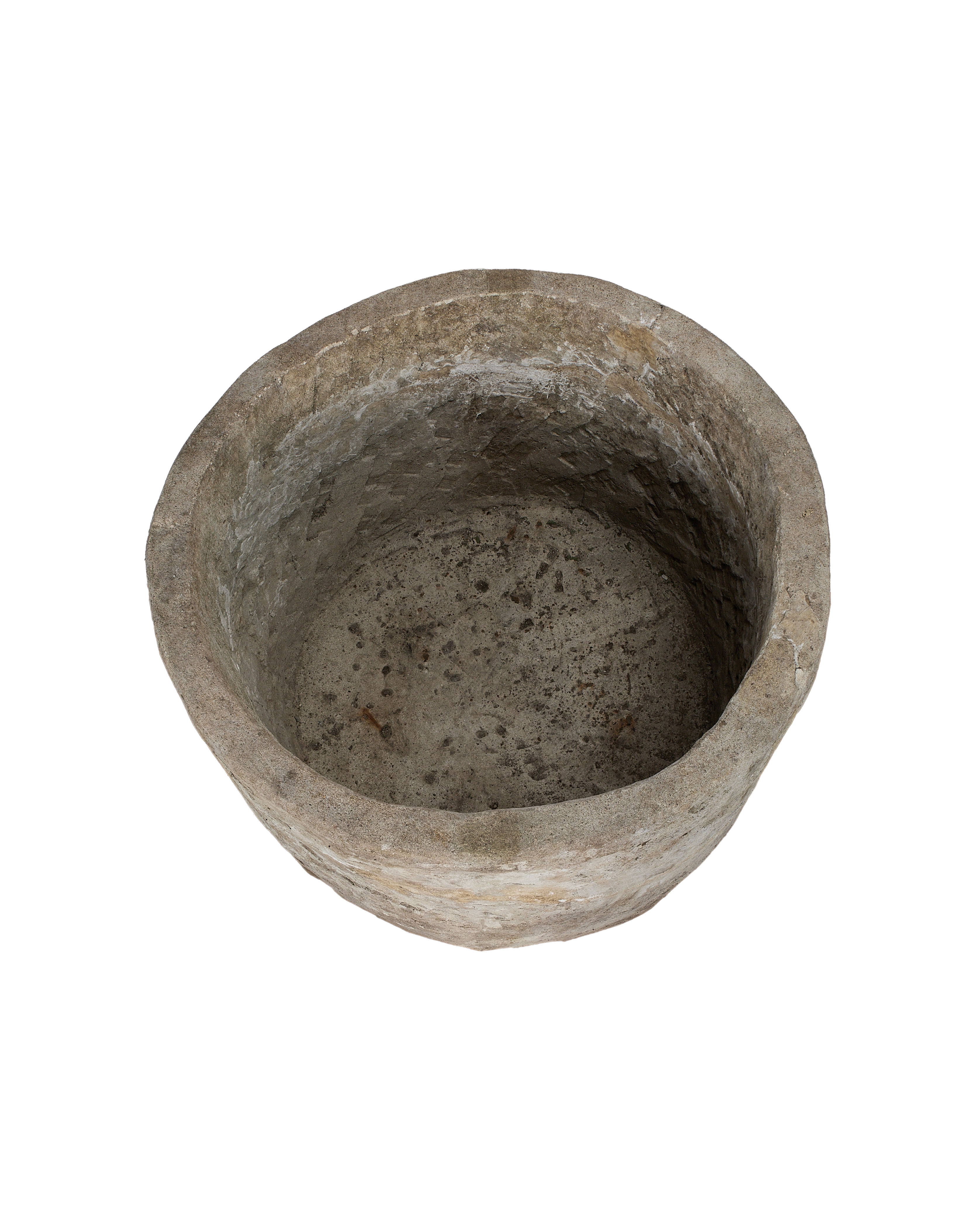 Olive Ateliers - Limestone Trough - Round