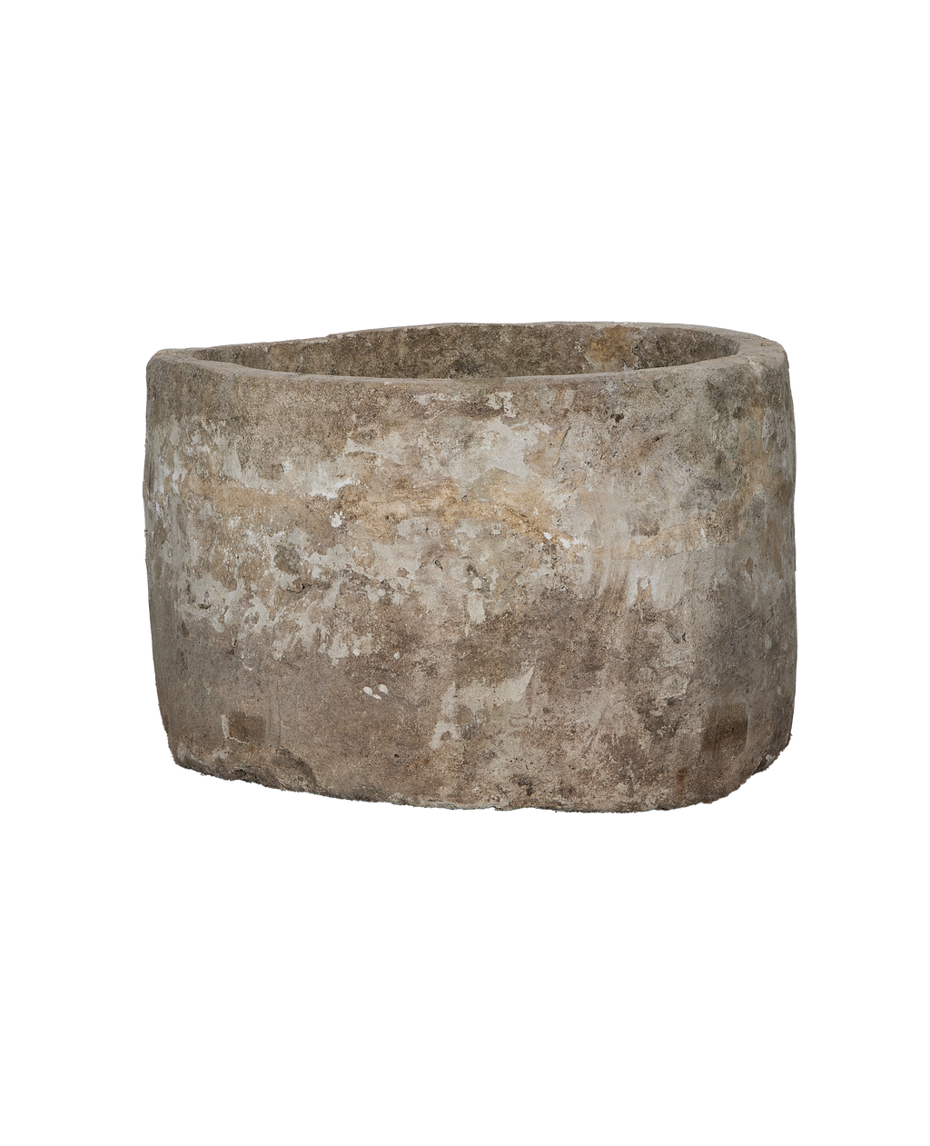 Olive Ateliers - Limestone Trough - Round