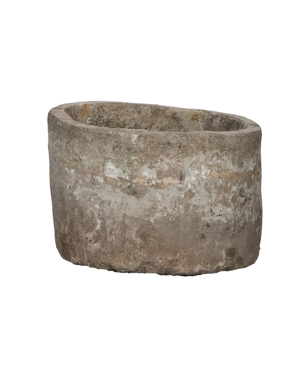 Olive Ateliers - Limestone Trough - Round