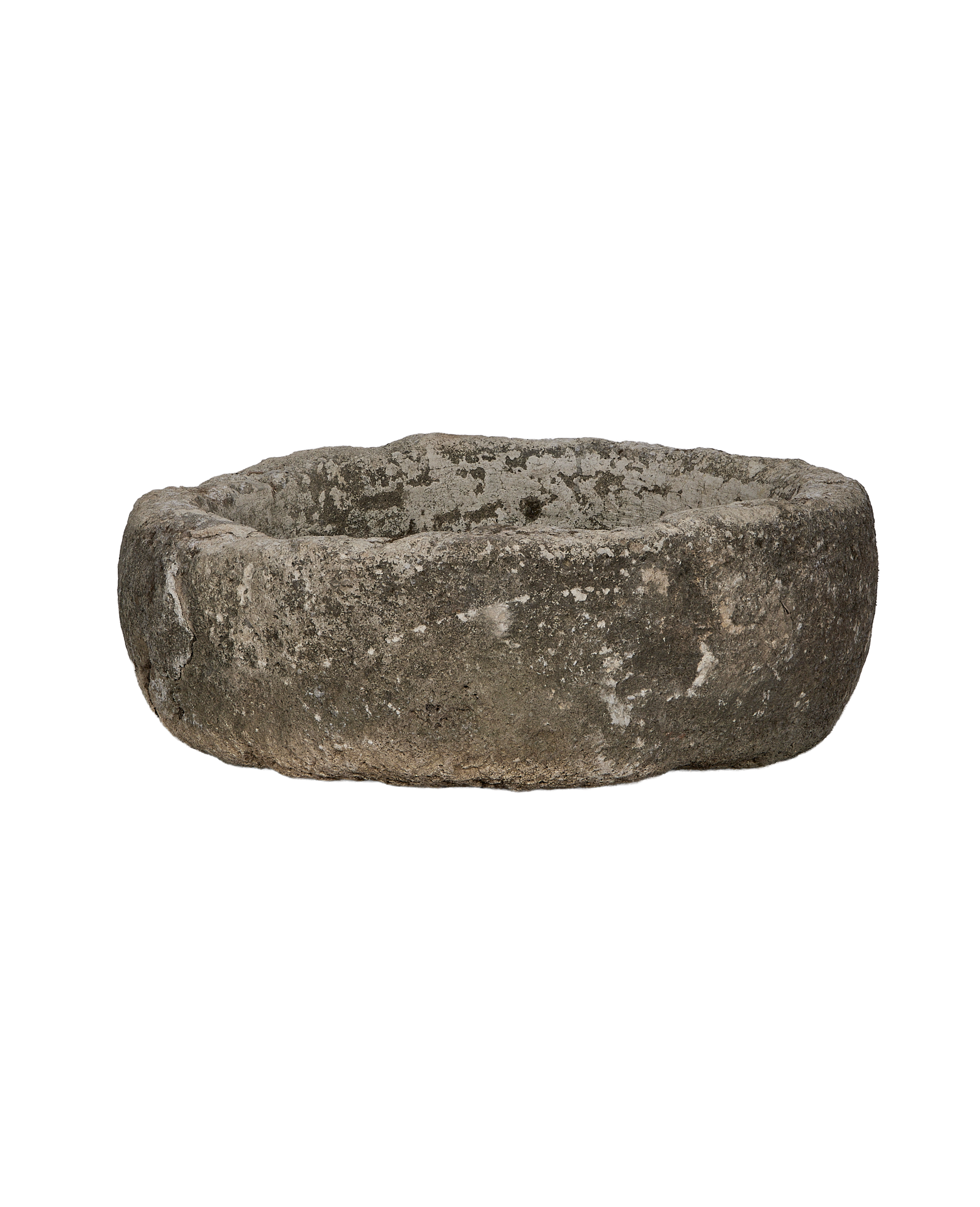Olive Ateliers - Limestone Trough - Round