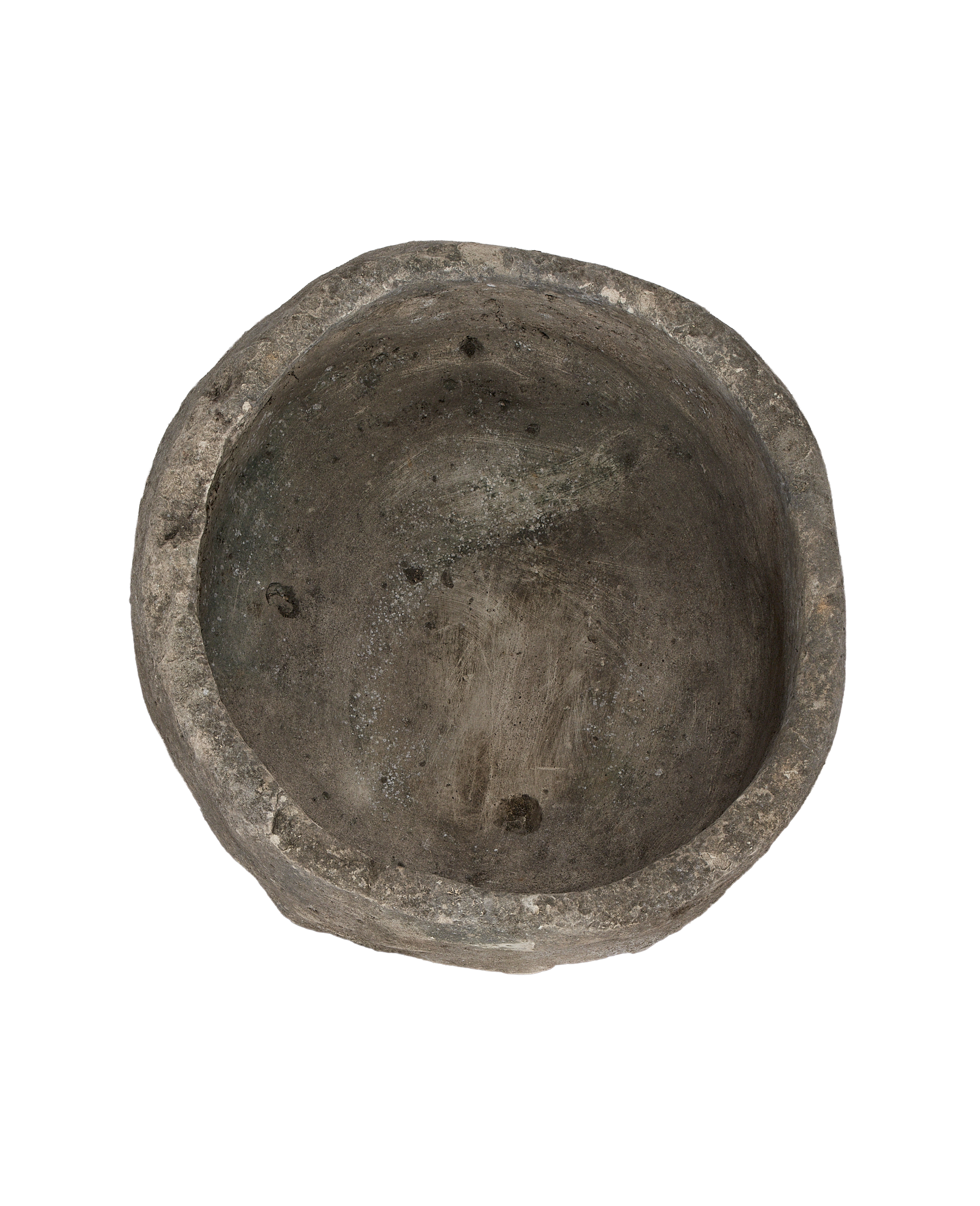 Olive Ateliers - Limestone Trough - Round