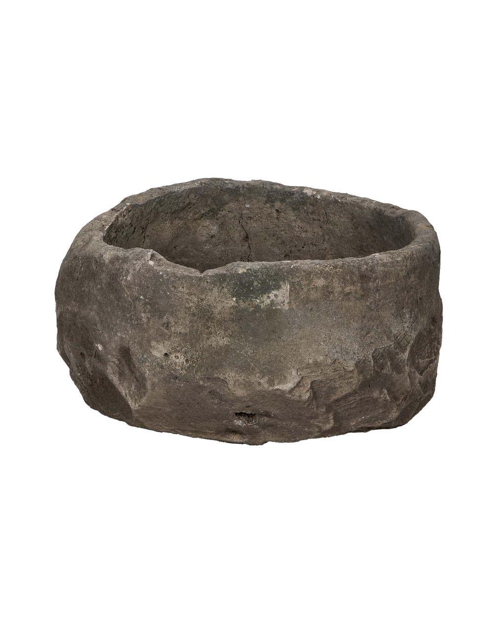 Olive Ateliers - Limestone Trough - Round