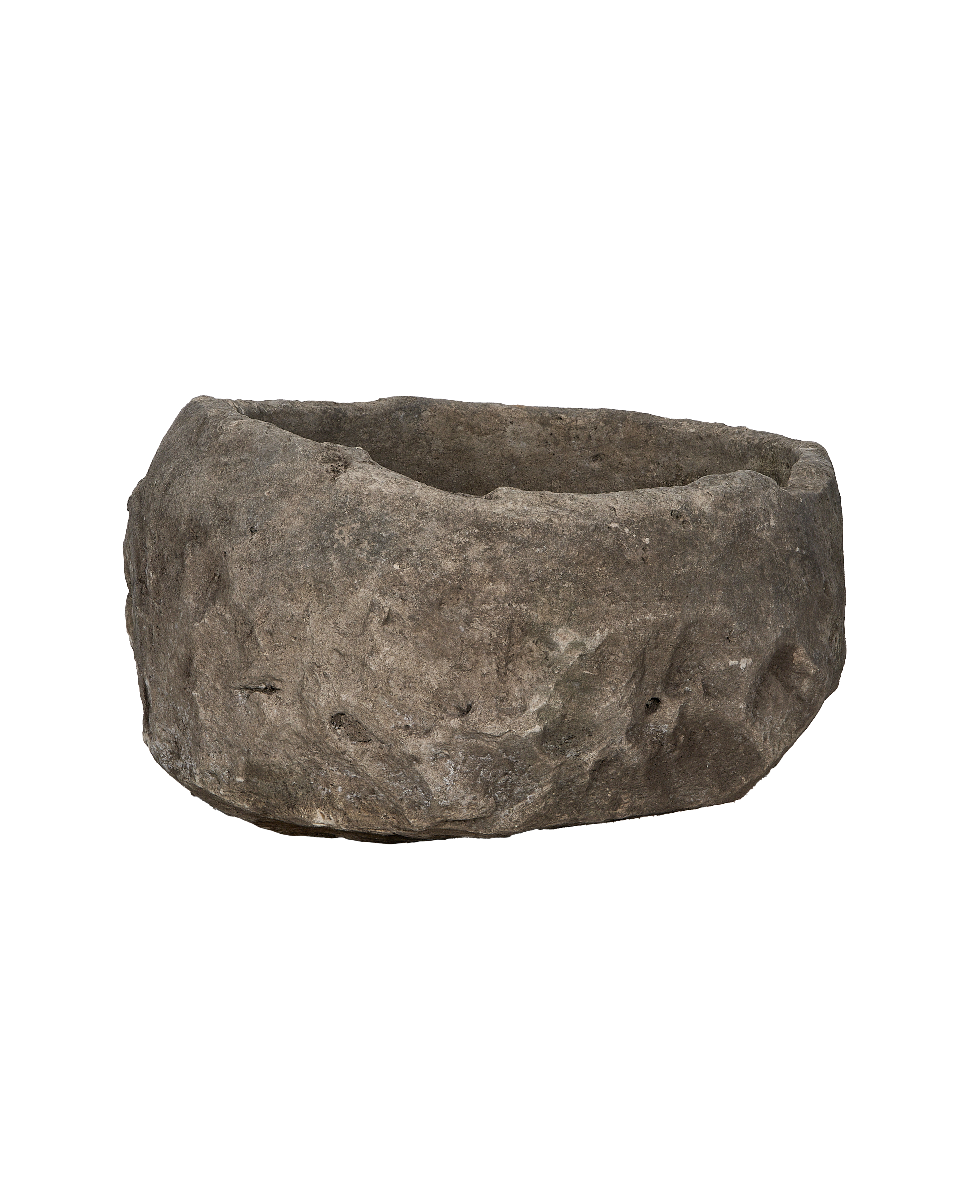 Olive Ateliers - Limestone Trough - Round