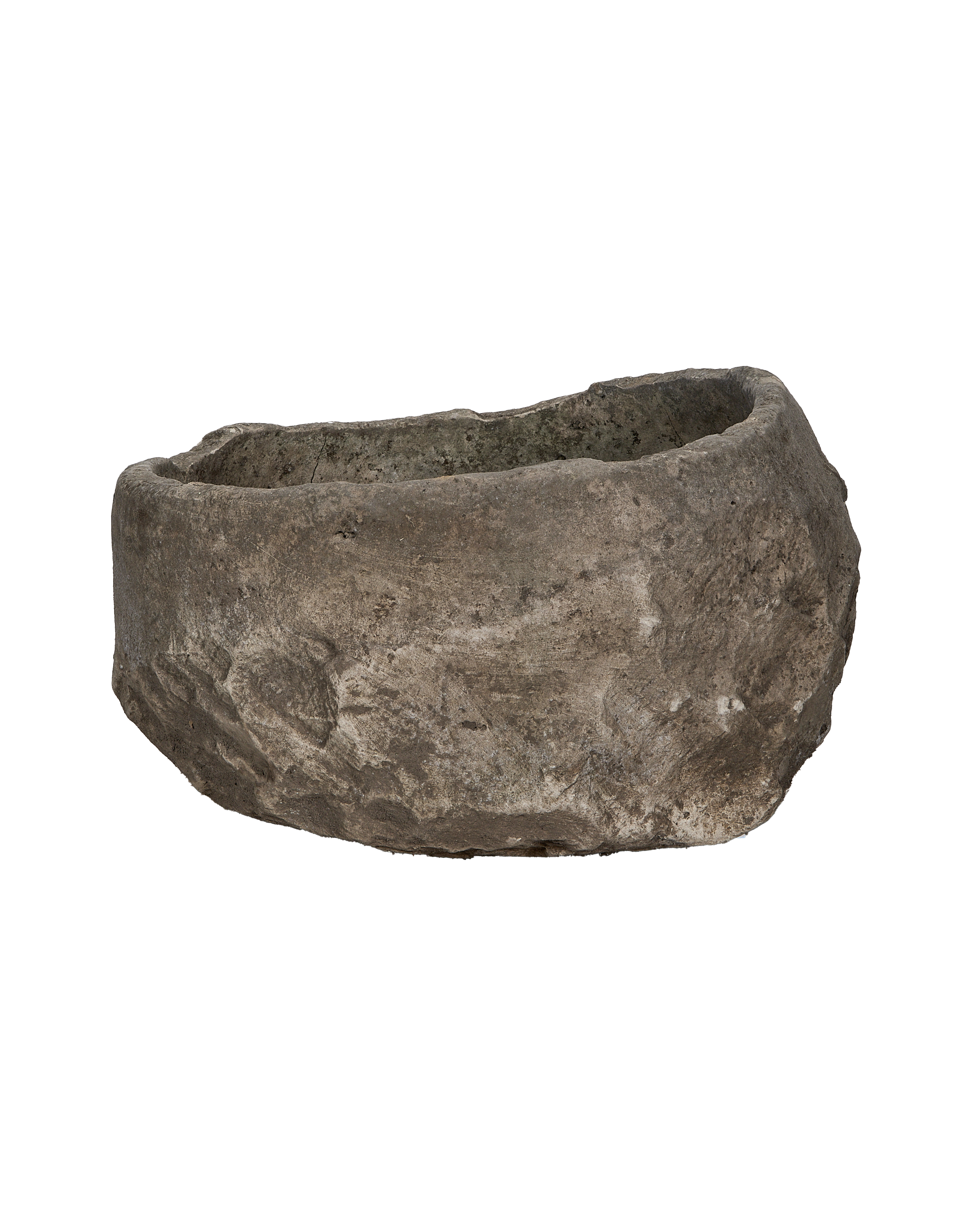 Olive Ateliers - Limestone Trough - Round