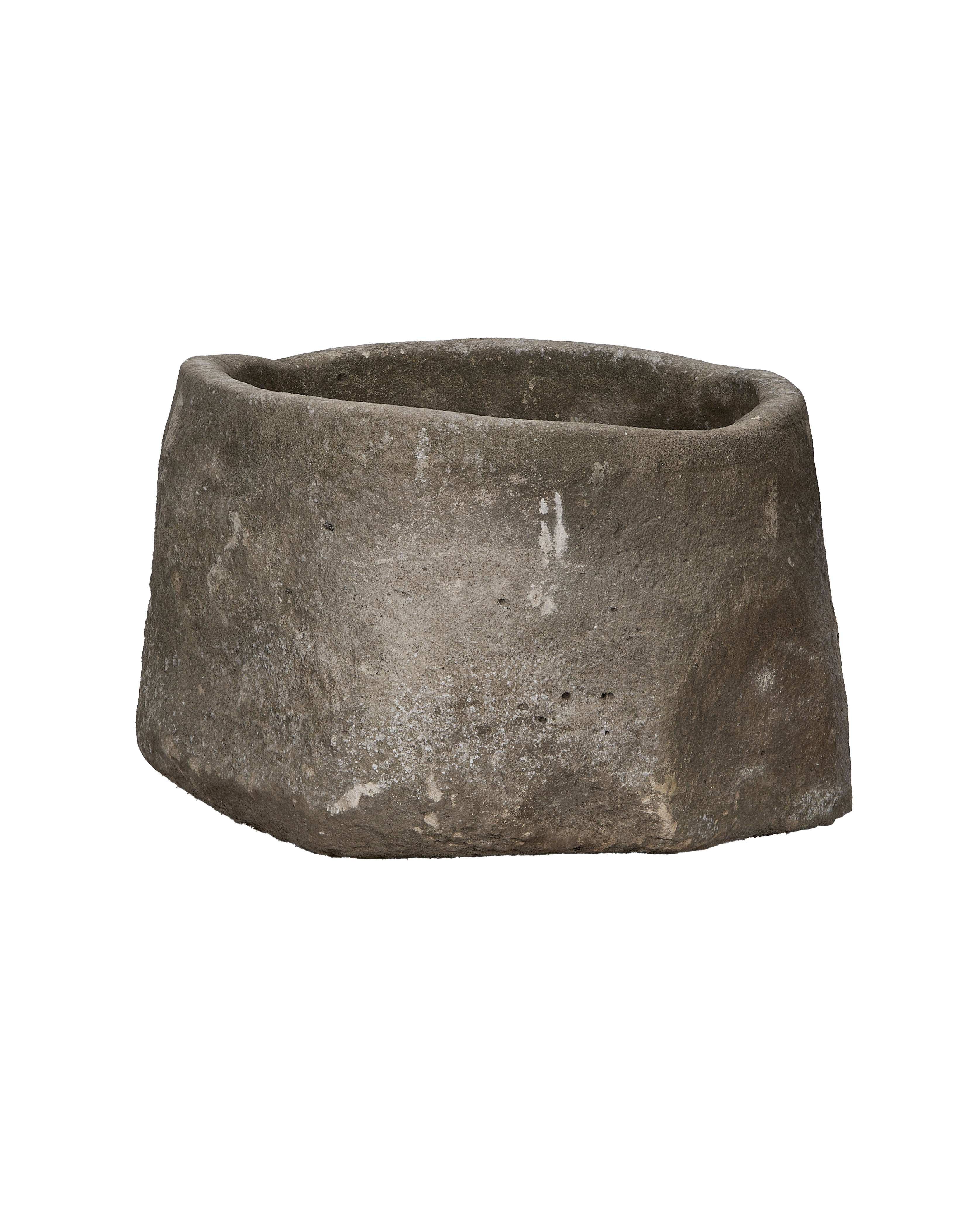 Olive Ateliers - Limestone Trough - Round