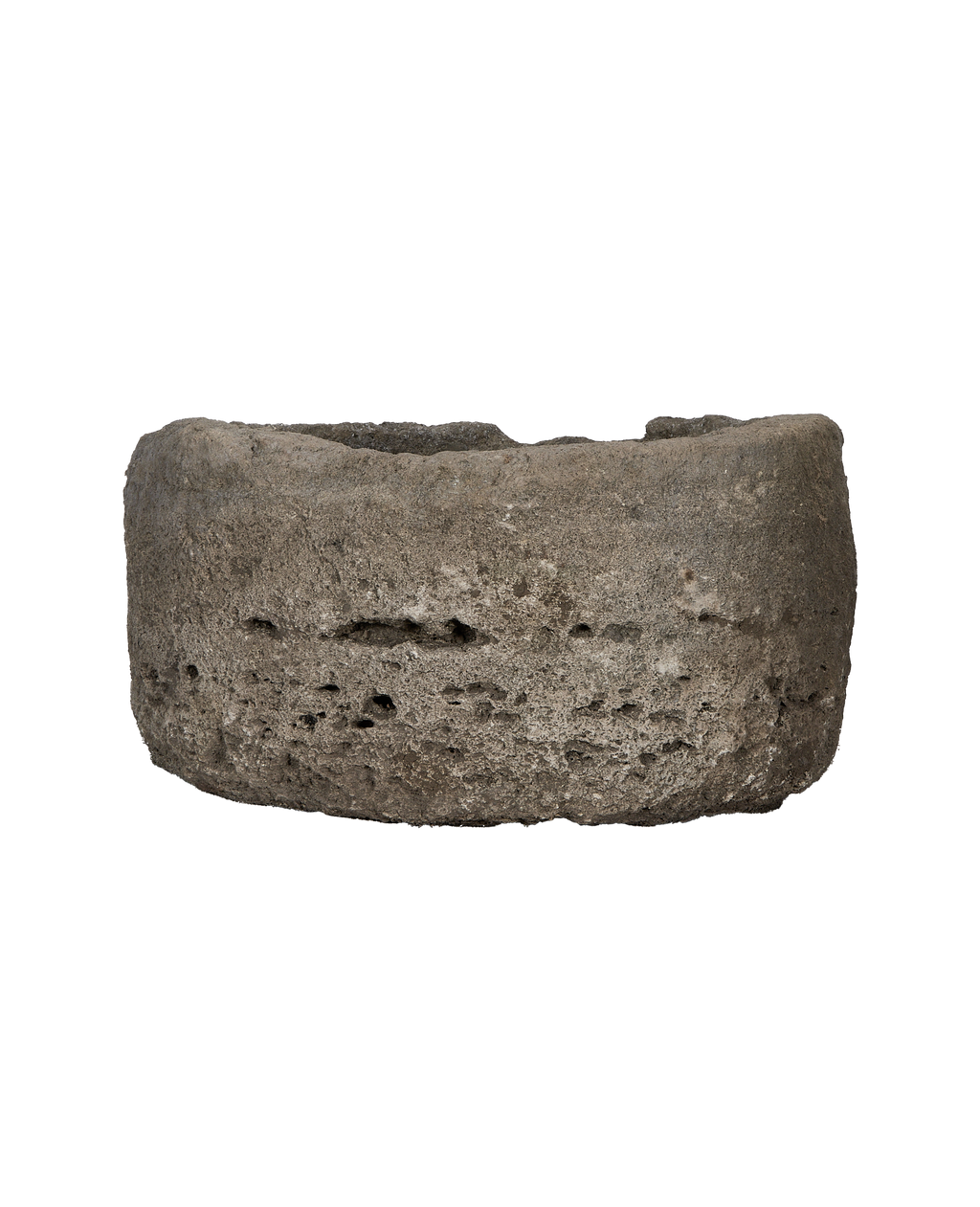 Olive Ateliers - Limestone Trough - Round
