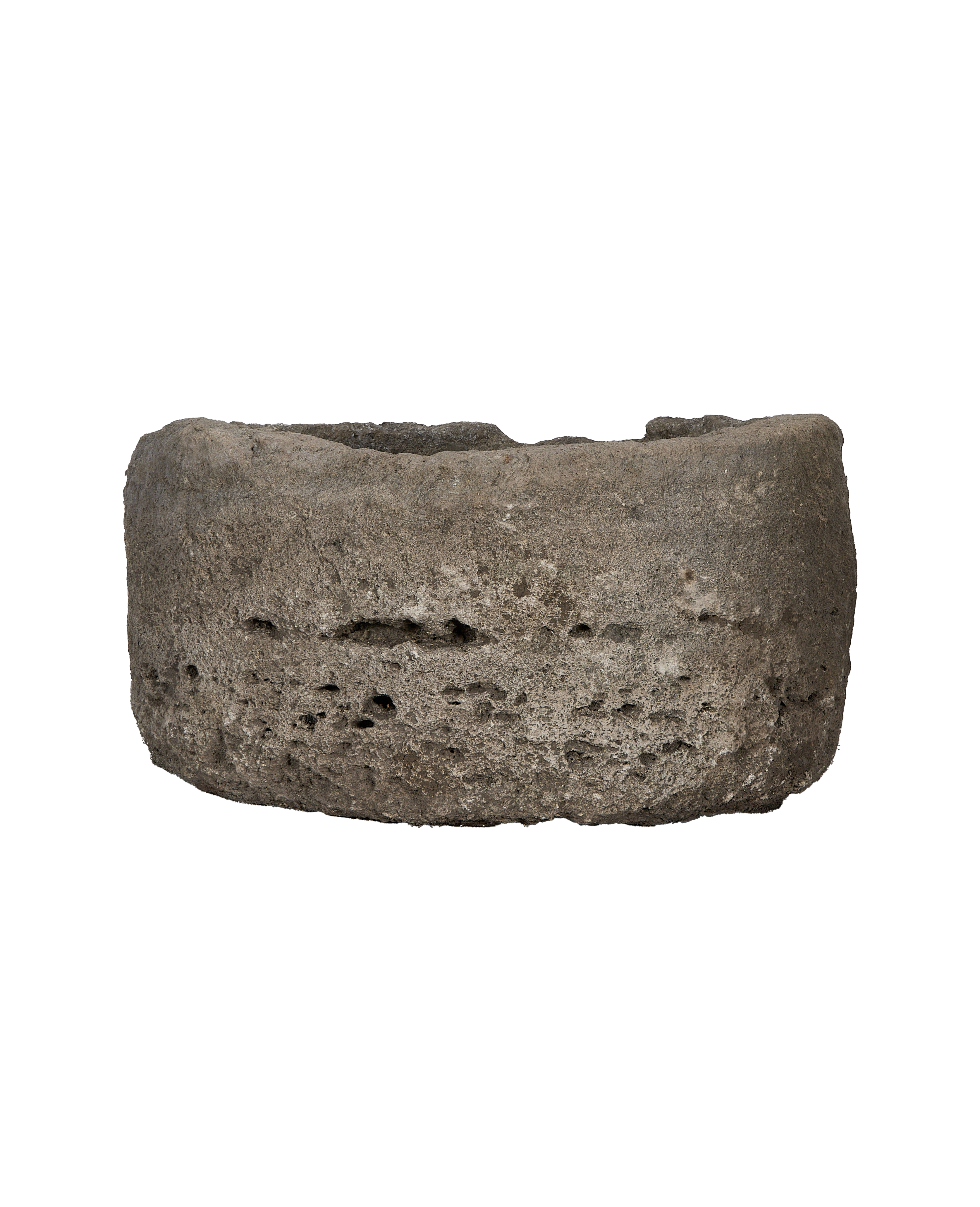Olive Ateliers - Limestone Trough - Round