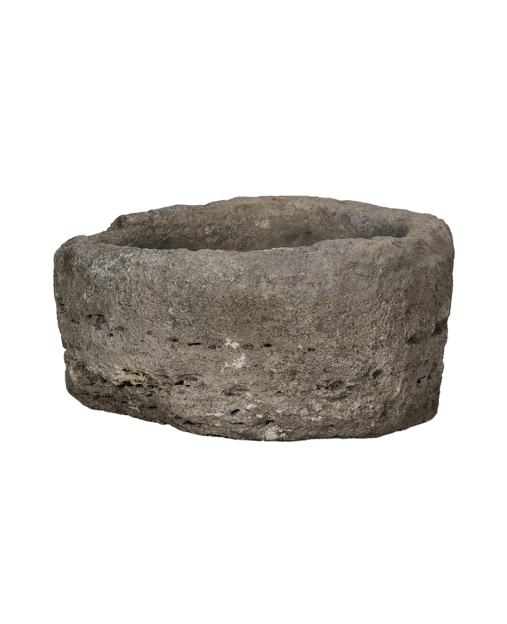 Olive Ateliers - Limestone Trough - Round