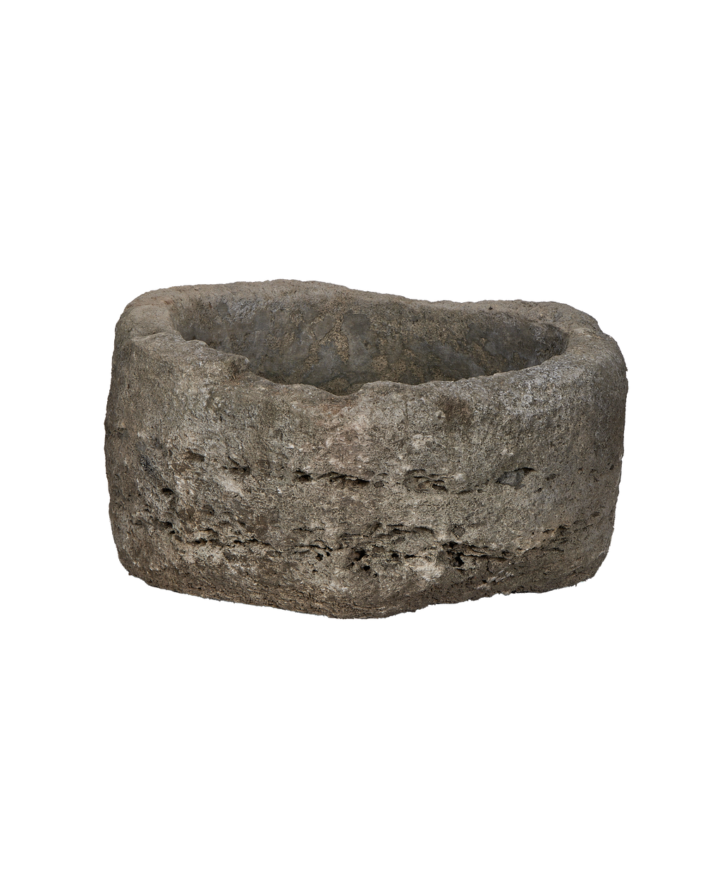 Olive Ateliers - Limestone Trough - Round