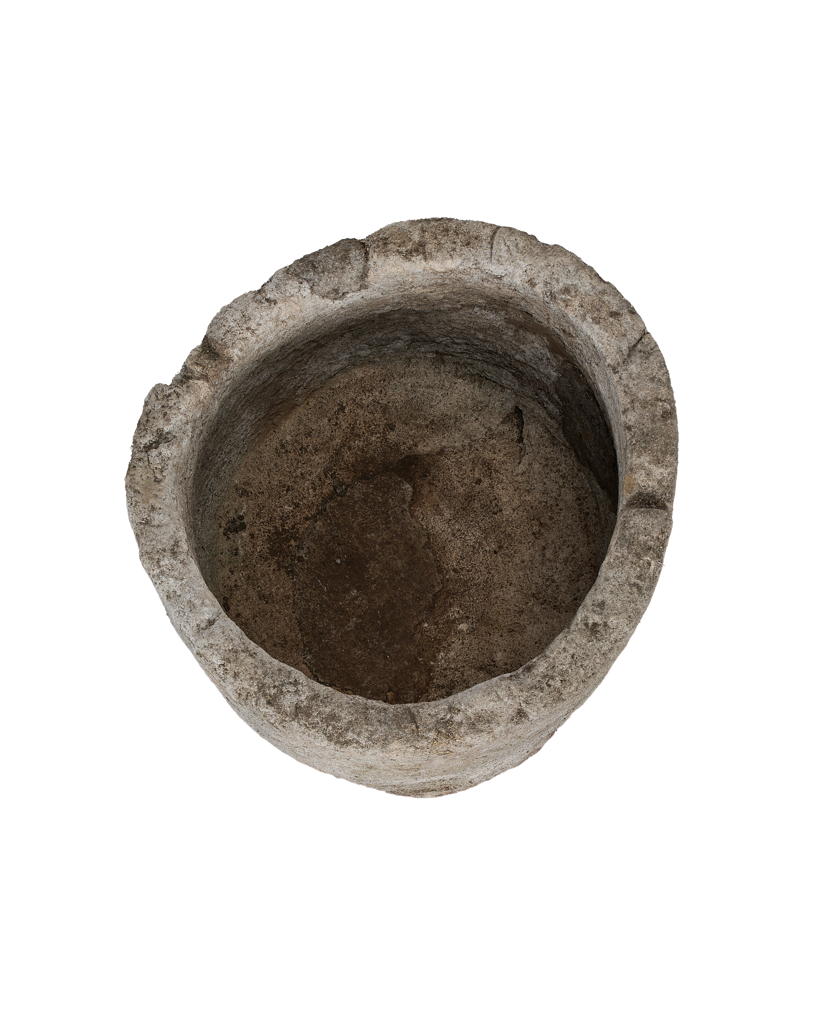 Olive Ateliers - Limestone Trough - Round