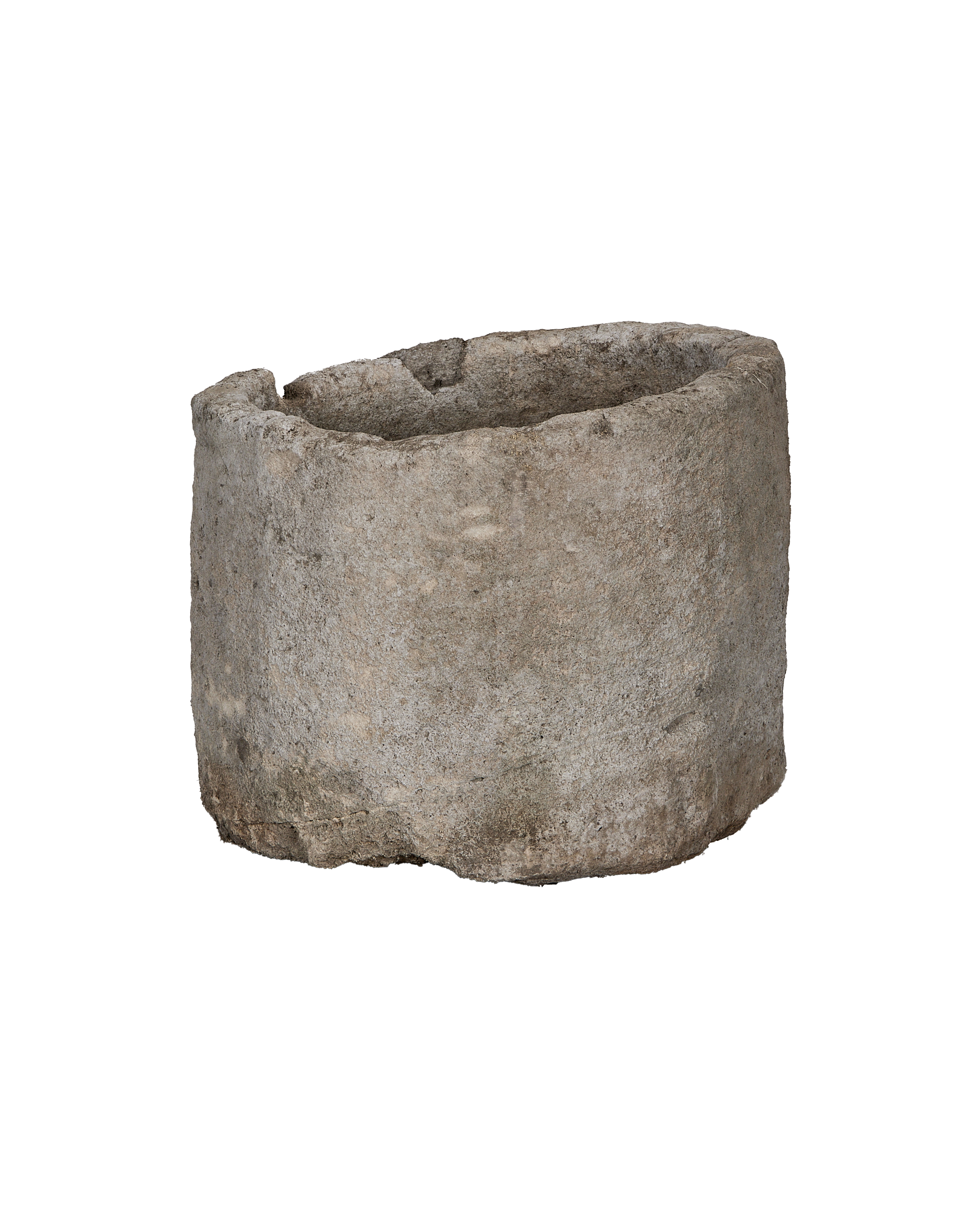 Olive Ateliers - Limestone Trough - Round