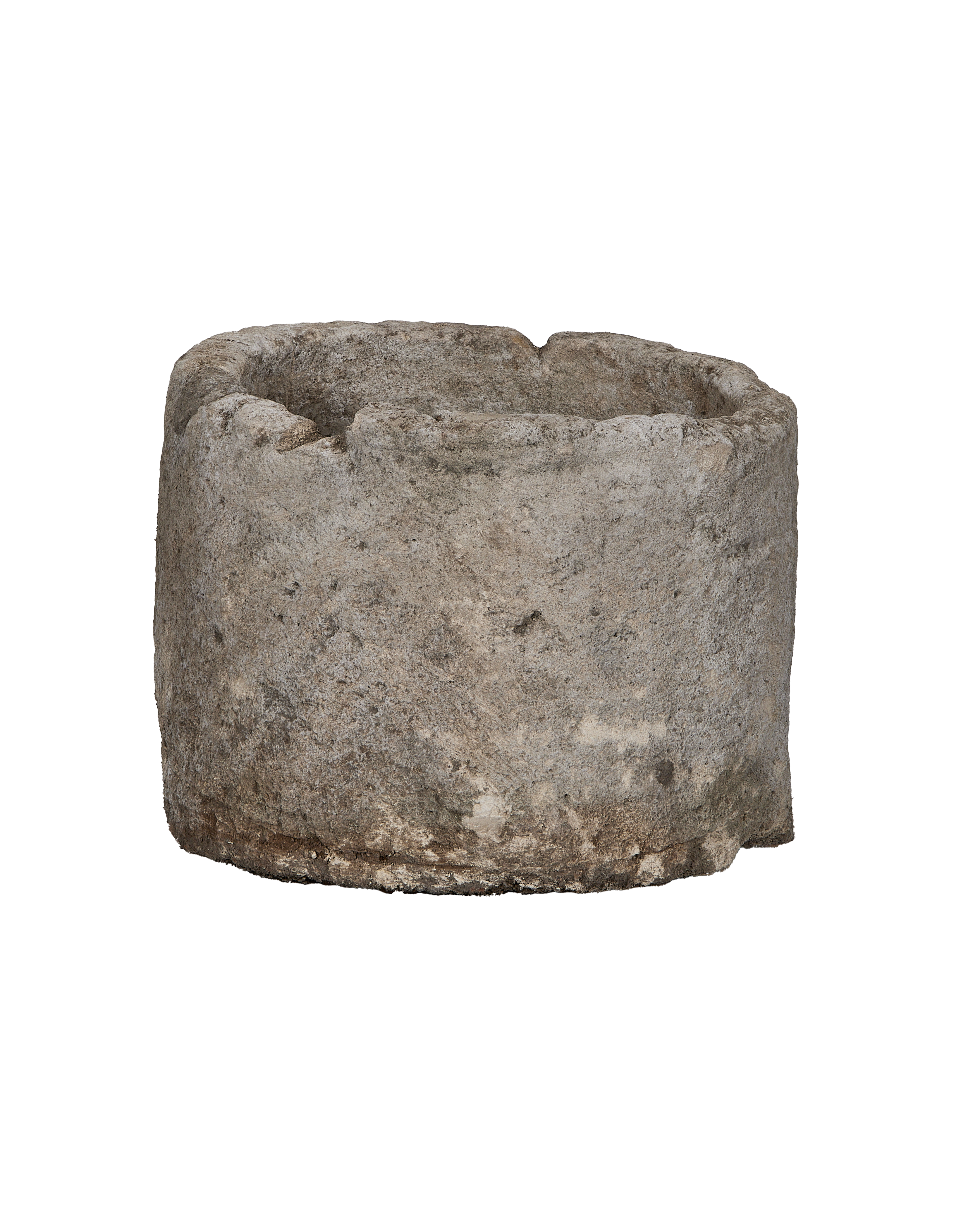 Olive Ateliers - Limestone Trough - Round