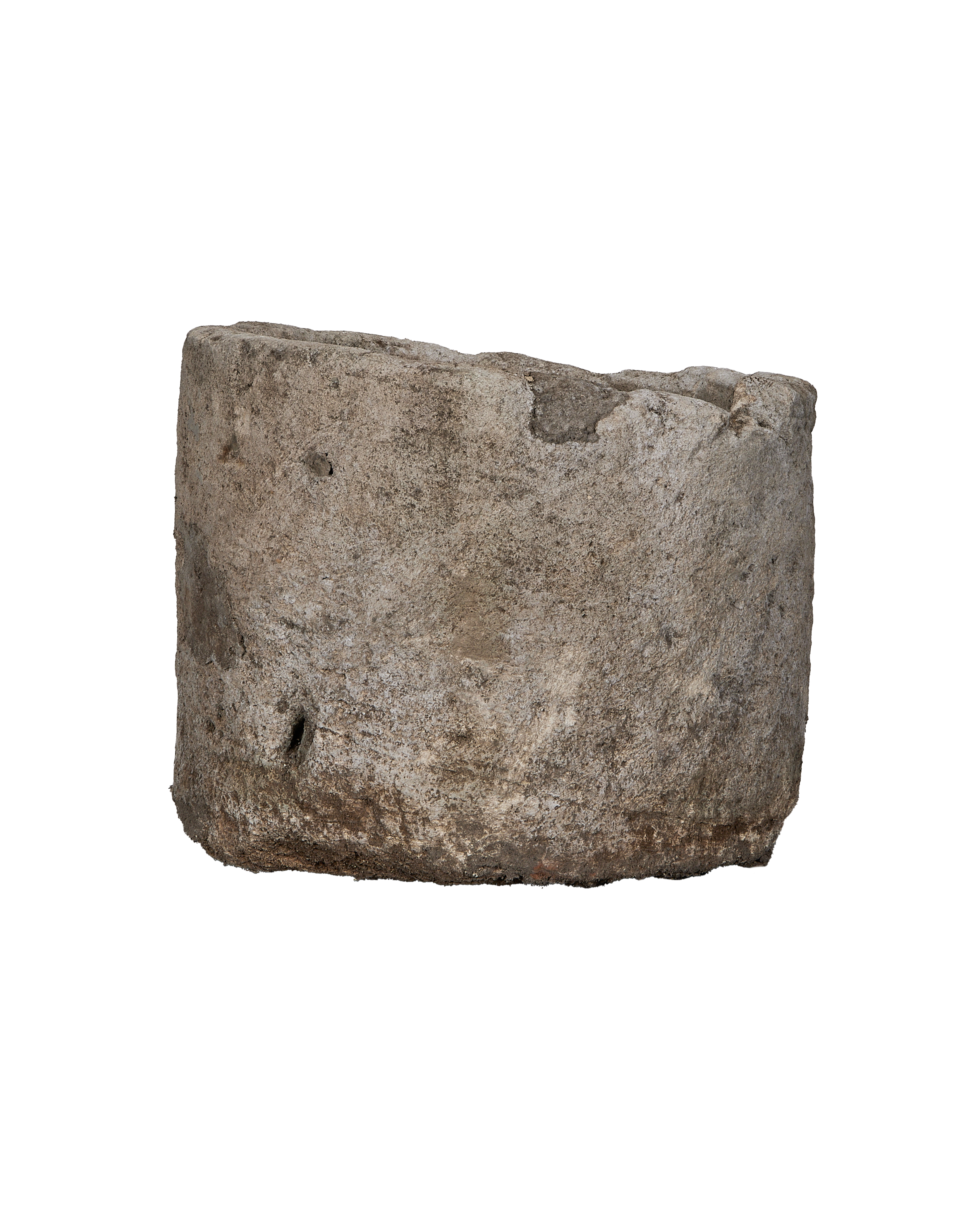 Olive Ateliers - Limestone Trough - Round