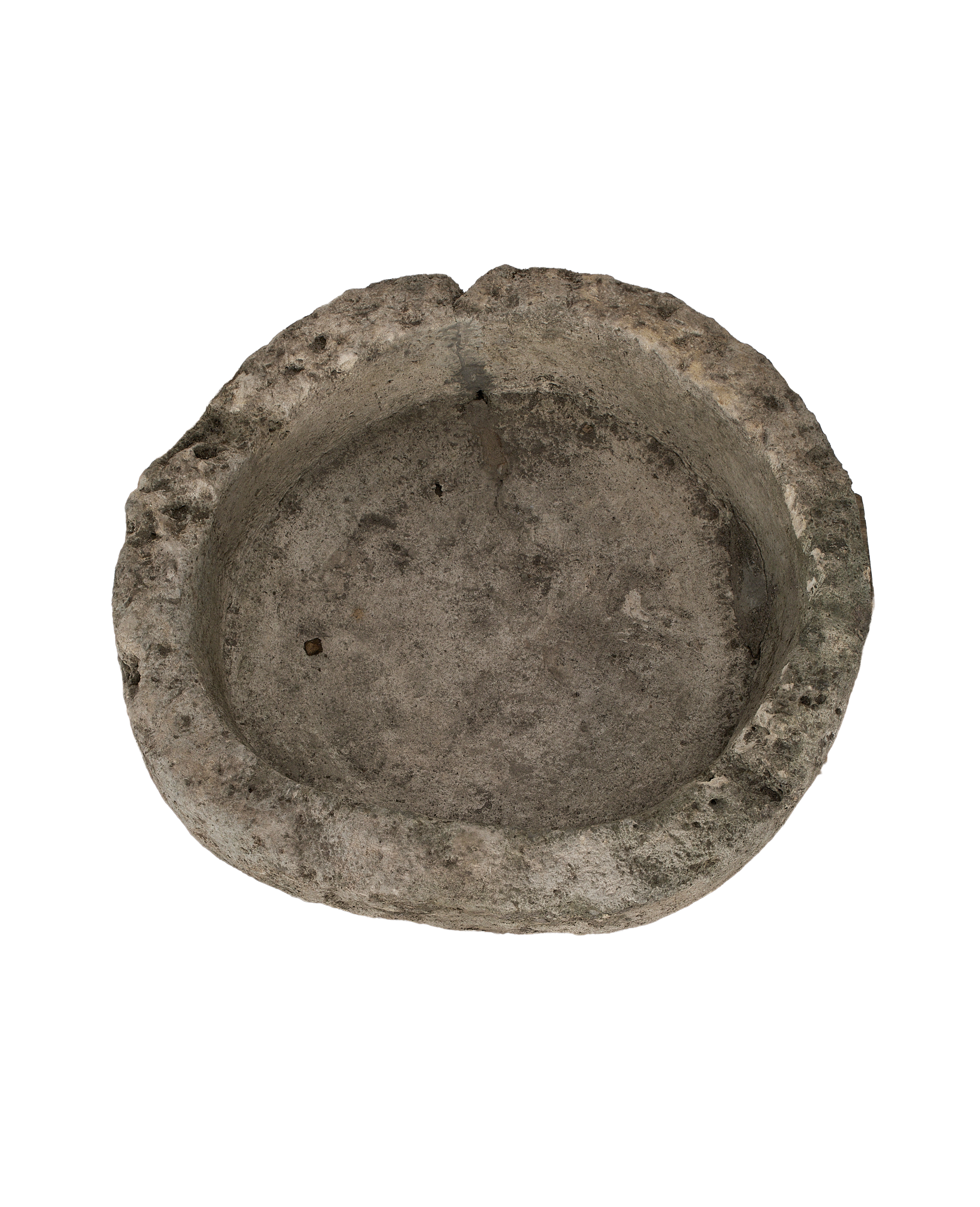 Olive Ateliers - Limestone Trough - Round