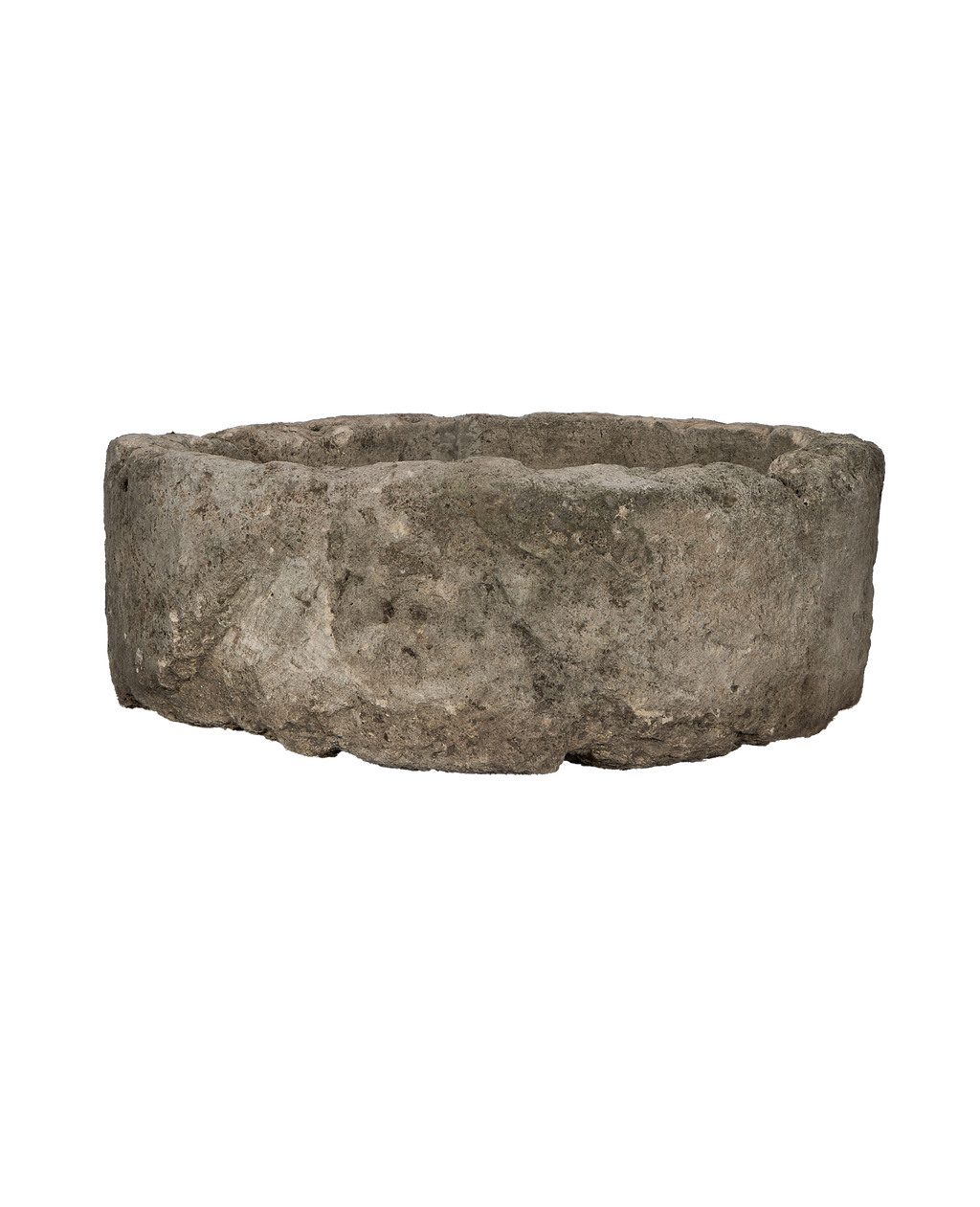 Olive Ateliers - Limestone Trough - Round