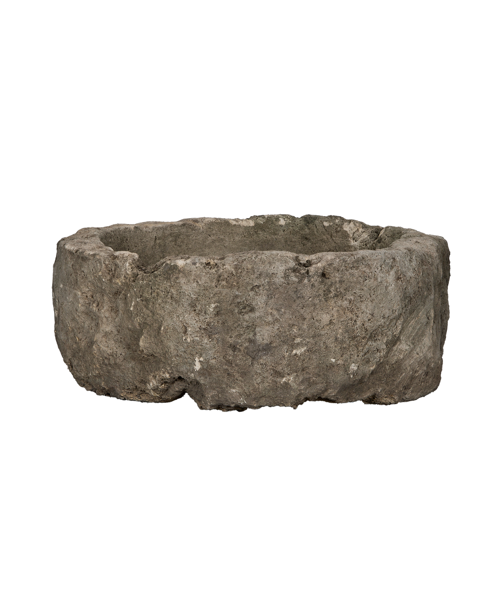 Olive Ateliers - Limestone Trough - Round
