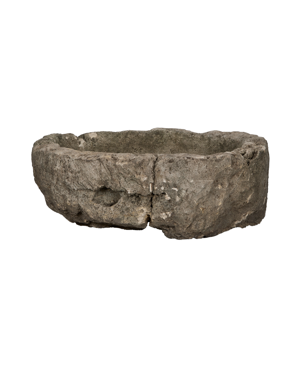 Olive Ateliers - Limestone Trough - Round