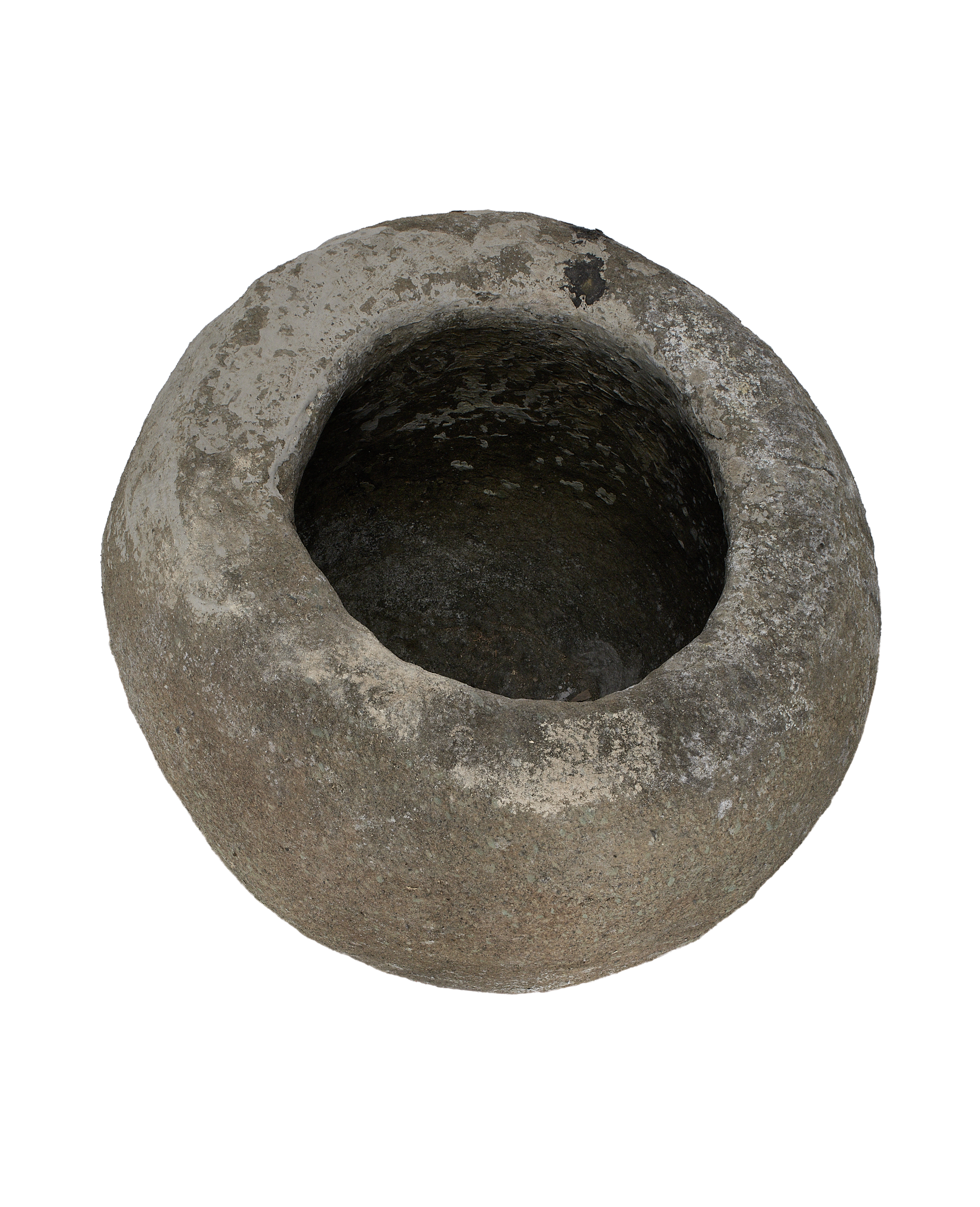 Olive Ateliers - Limestone Trough - Round