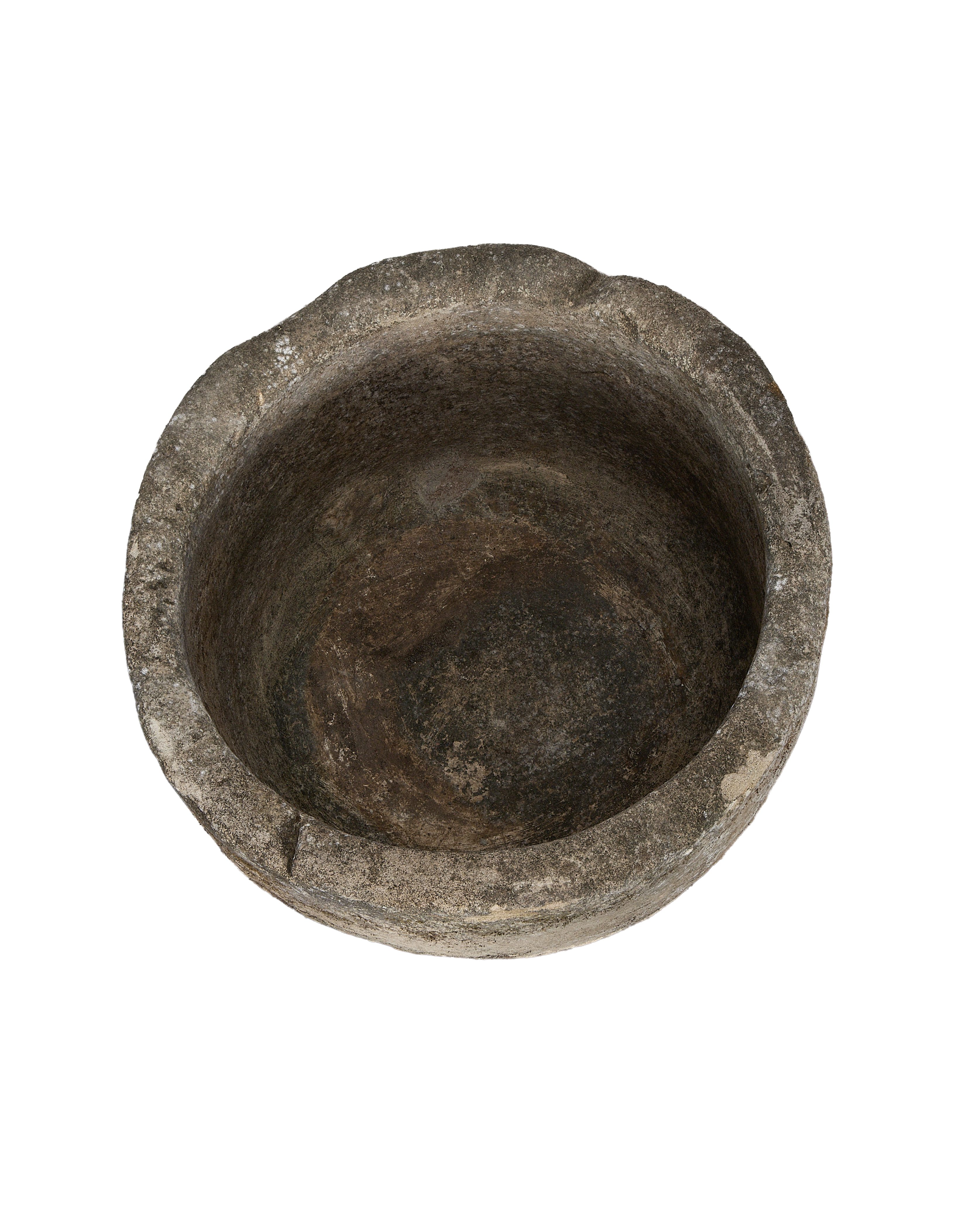 Olive Ateliers - Limestone Trough - Round