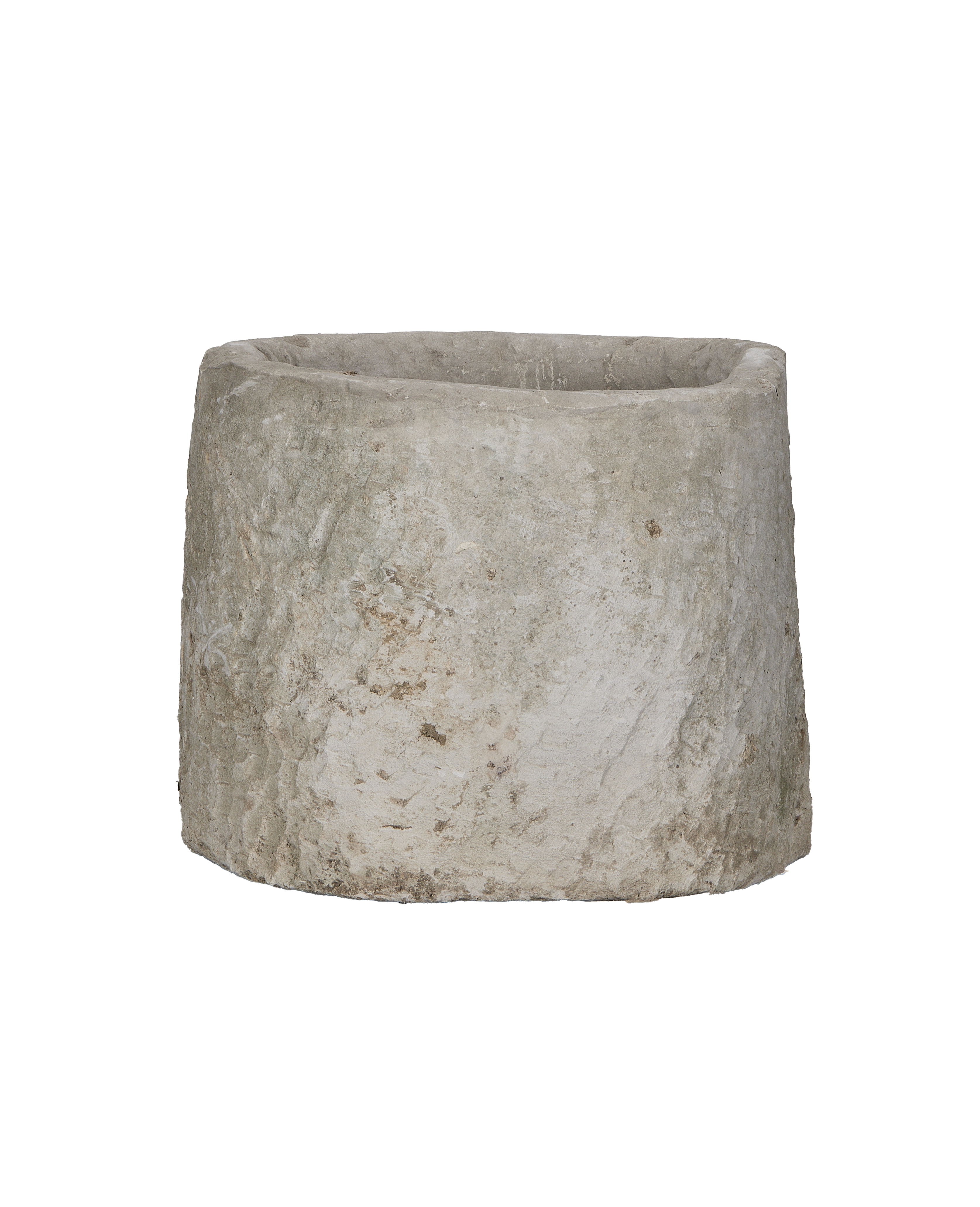 Olive Ateliers - Limestone Trough - Round