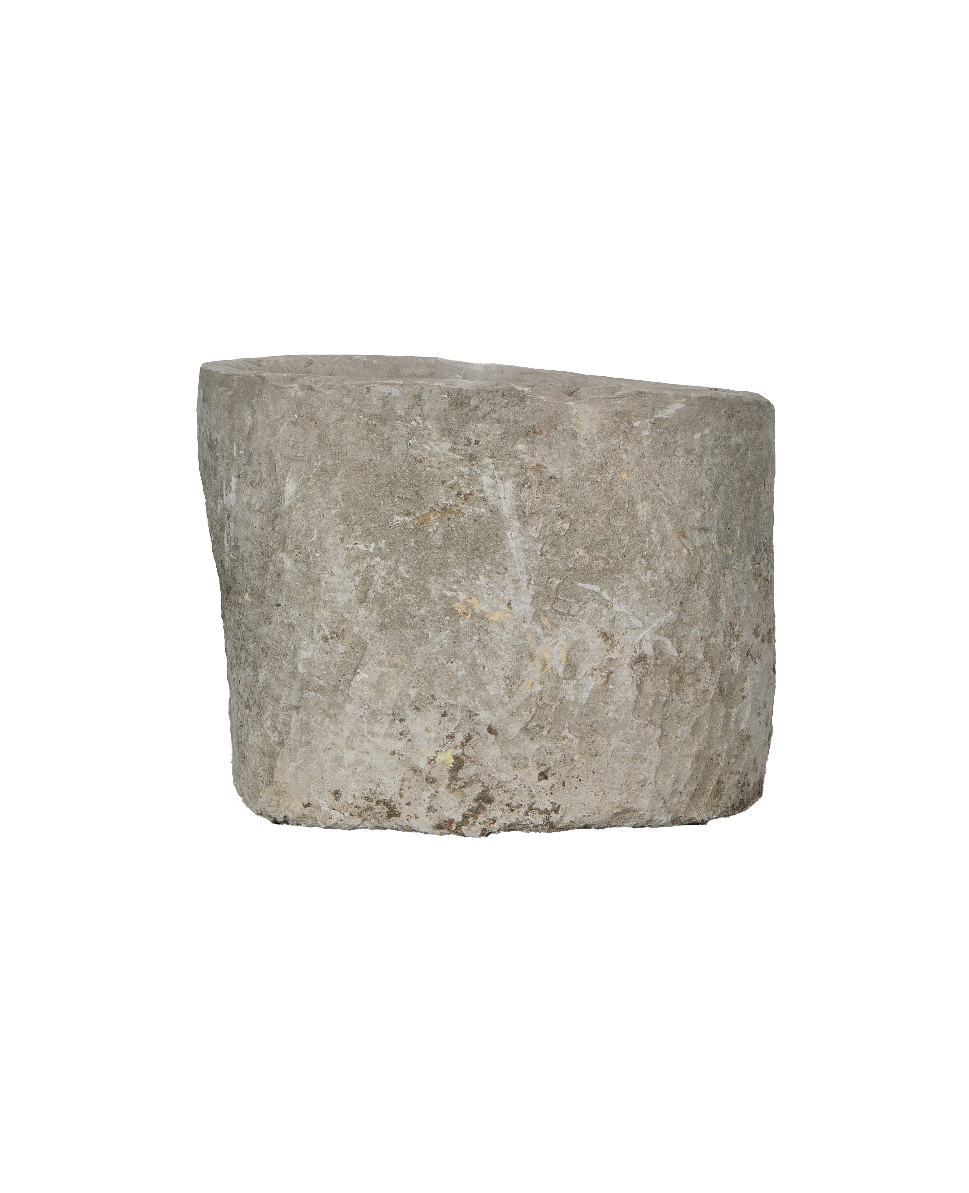 Olive Ateliers - Limestone Trough - Round