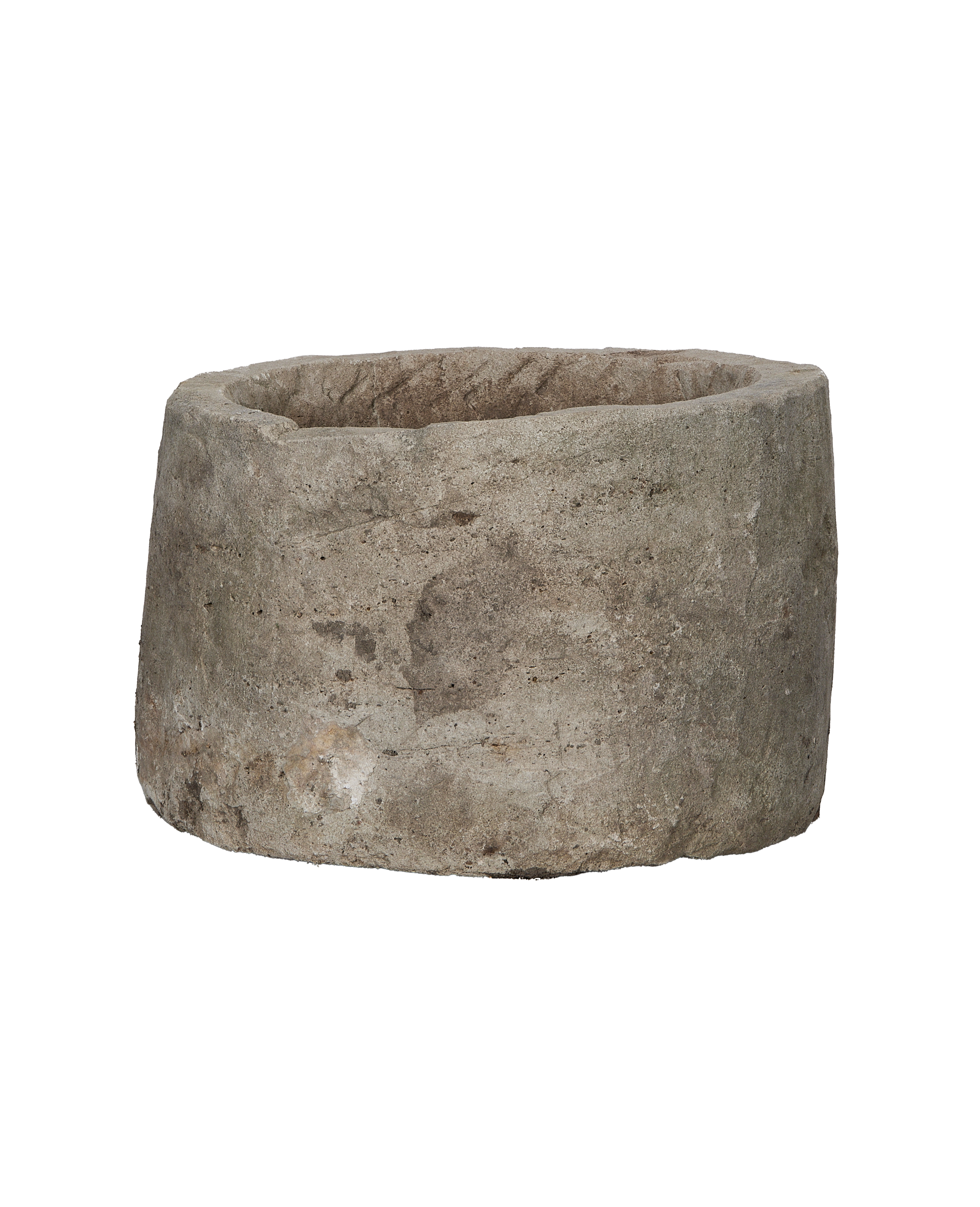 Olive Ateliers - Limestone Trough - Round