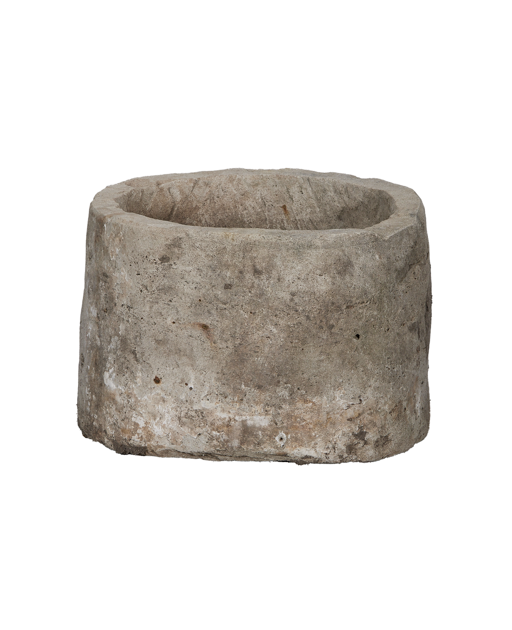 Olive Ateliers - Limestone Trough - Round