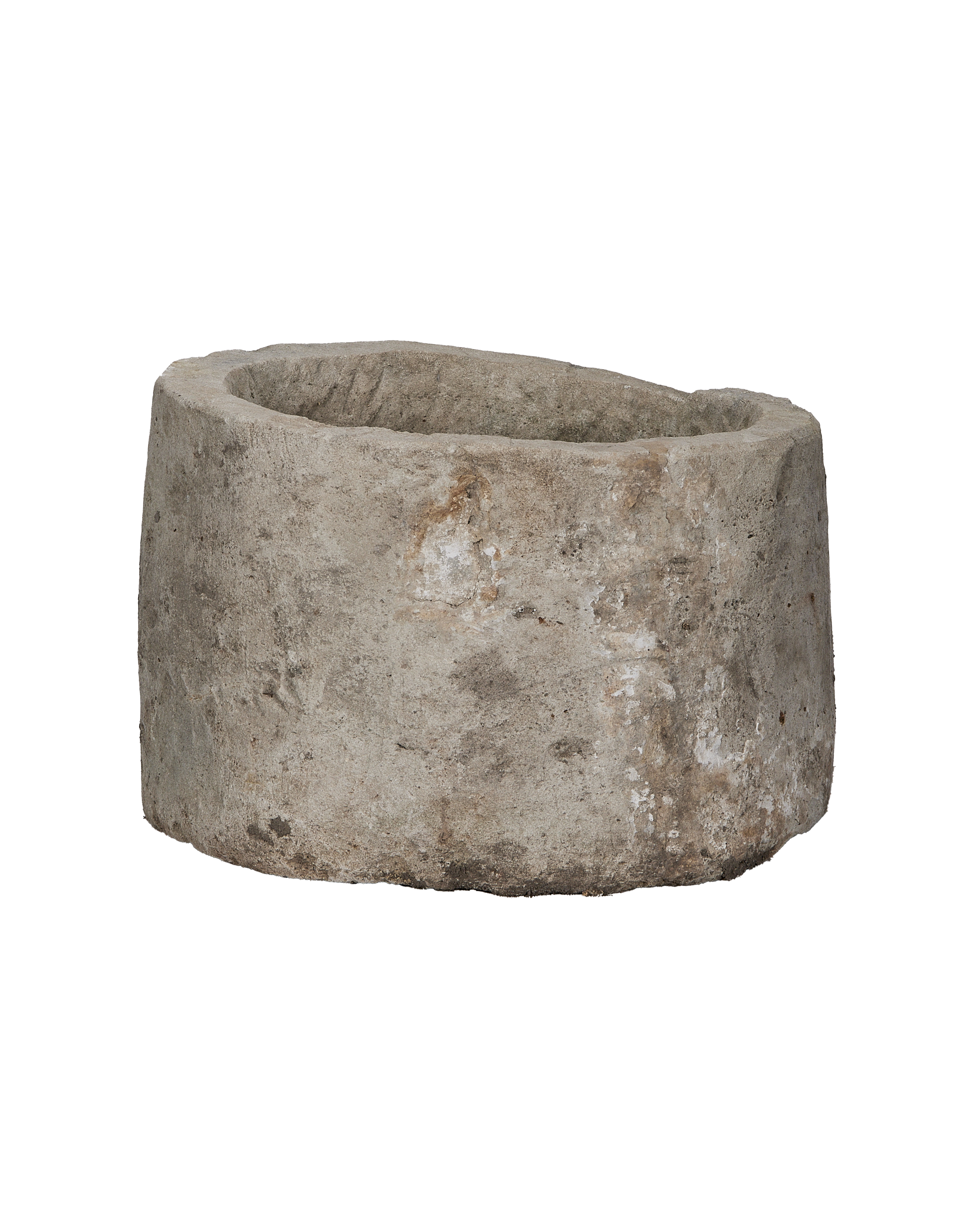 Olive Ateliers - Limestone Trough - Round