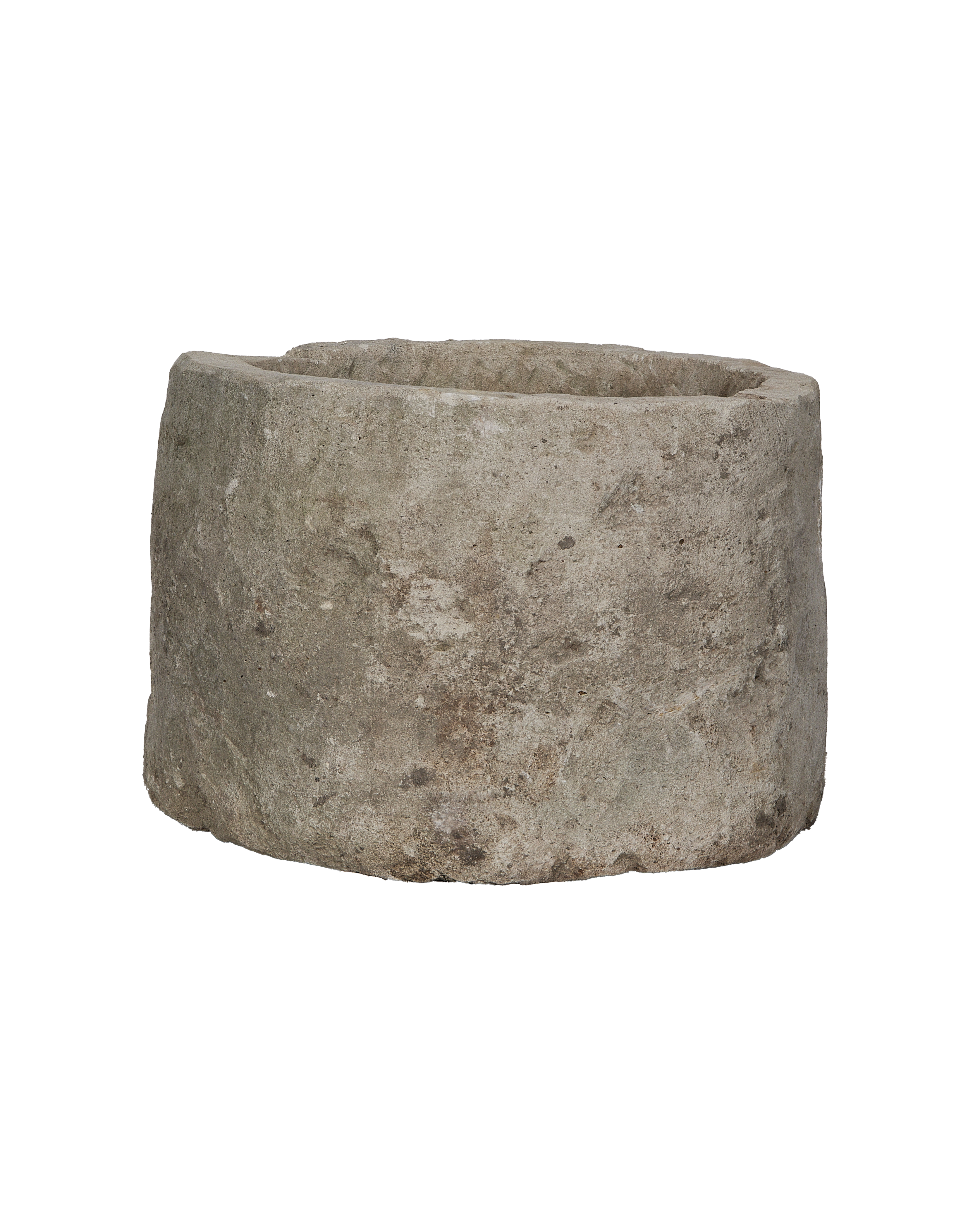 Olive Ateliers - Limestone Trough - Round