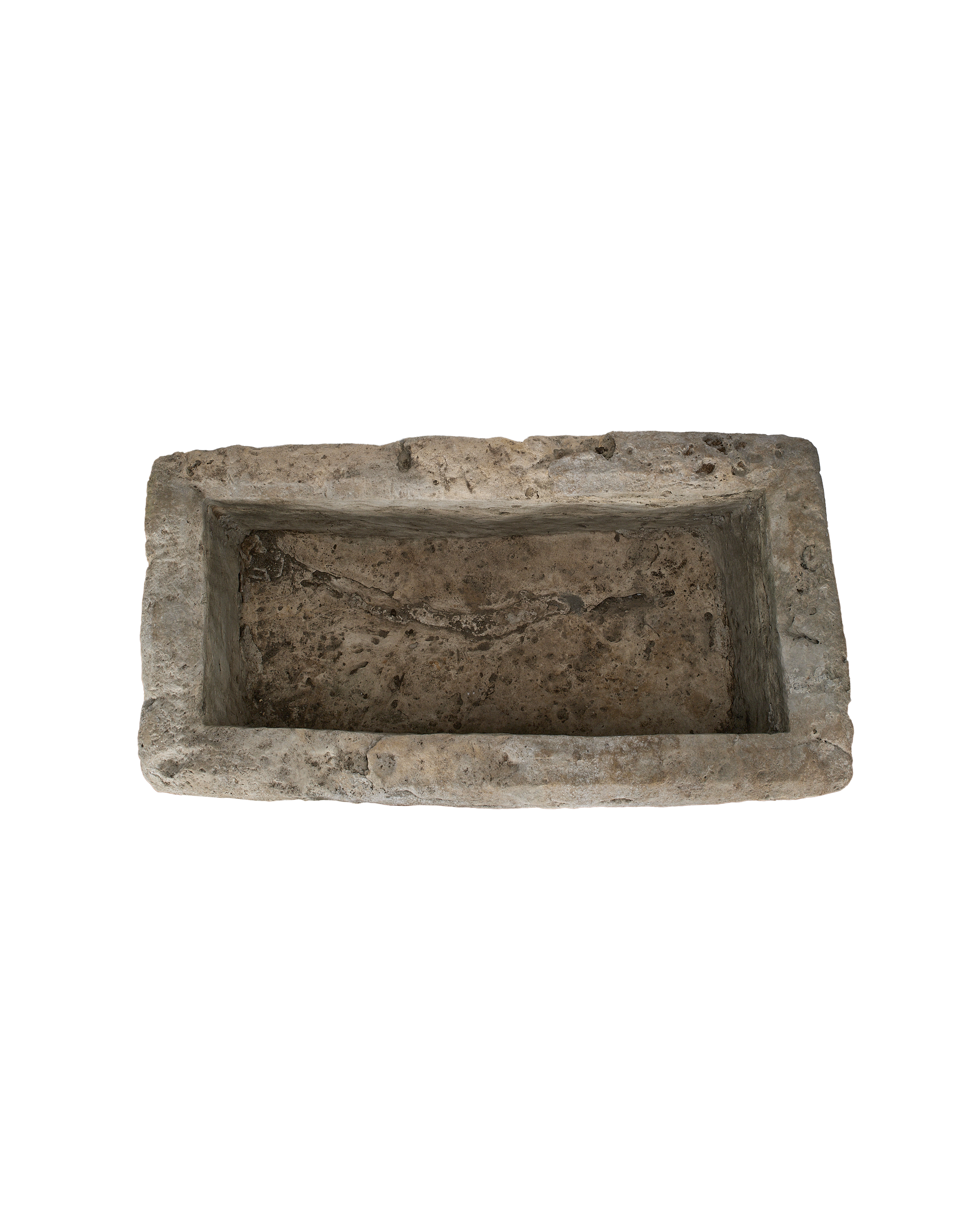 Olive Ateliers - Limestone Trough - Rectangle